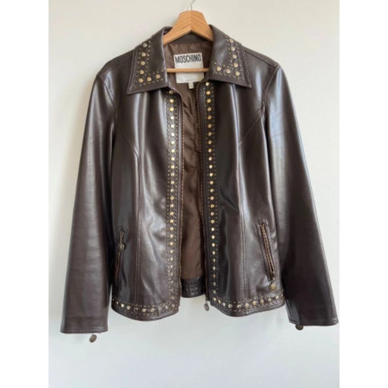 Moschino Veste marron Moschino Size XL / US 12-14 / IT 48-50 - 1 Thumbnail