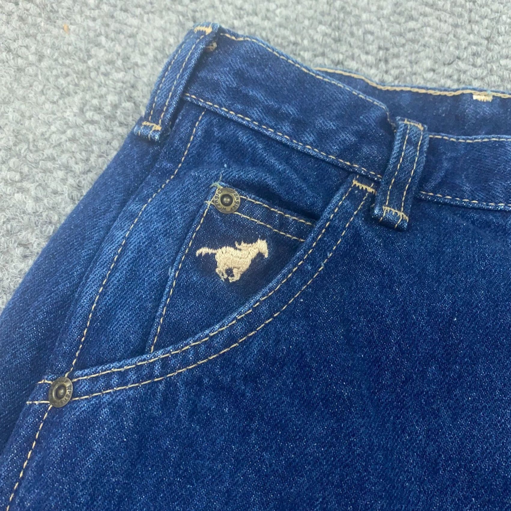 Wrangler VINTAGE Wrangler Jeans Womens Size 12 Blue High-Rise Tapered Made In USA 80s Mom Size 27" / US 4 / IT 40 - 3 Thumbnail