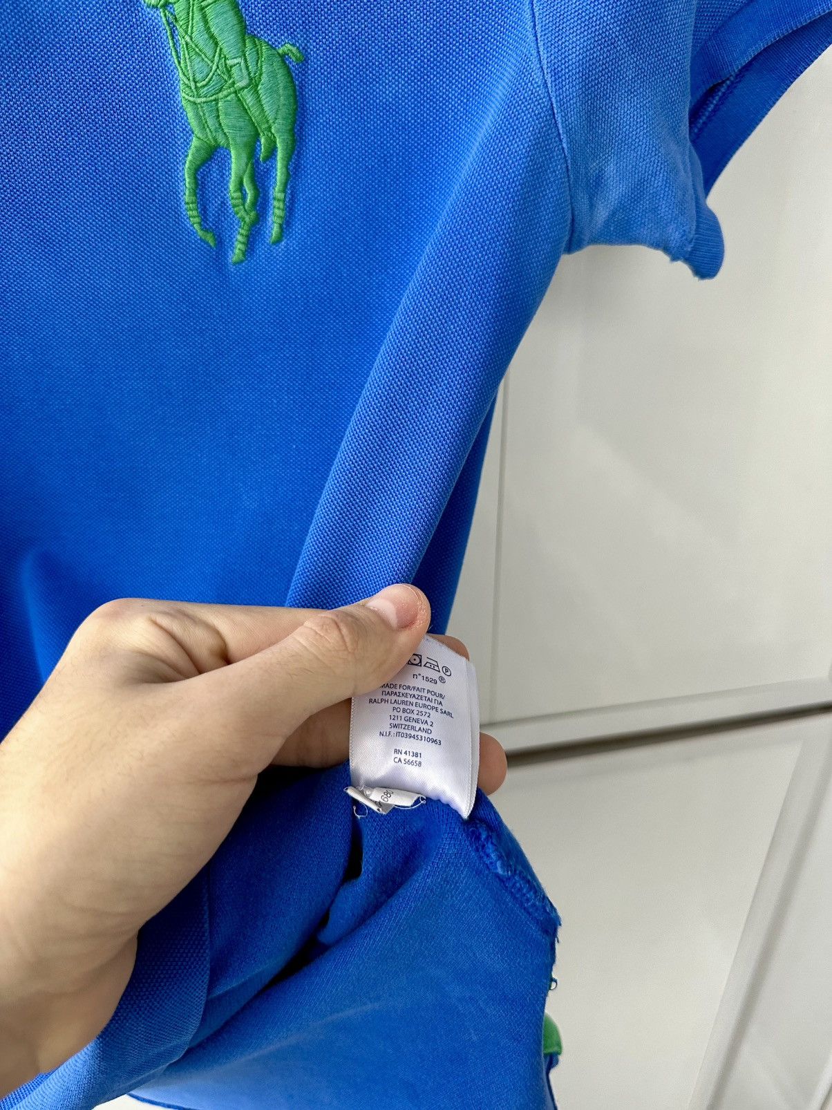 Polo Ralph Lauren Vintage Polo Ralph Lauren Blue Polos Y2K Size US S / EU 44-46 / 1 - 11 Thumbnail
