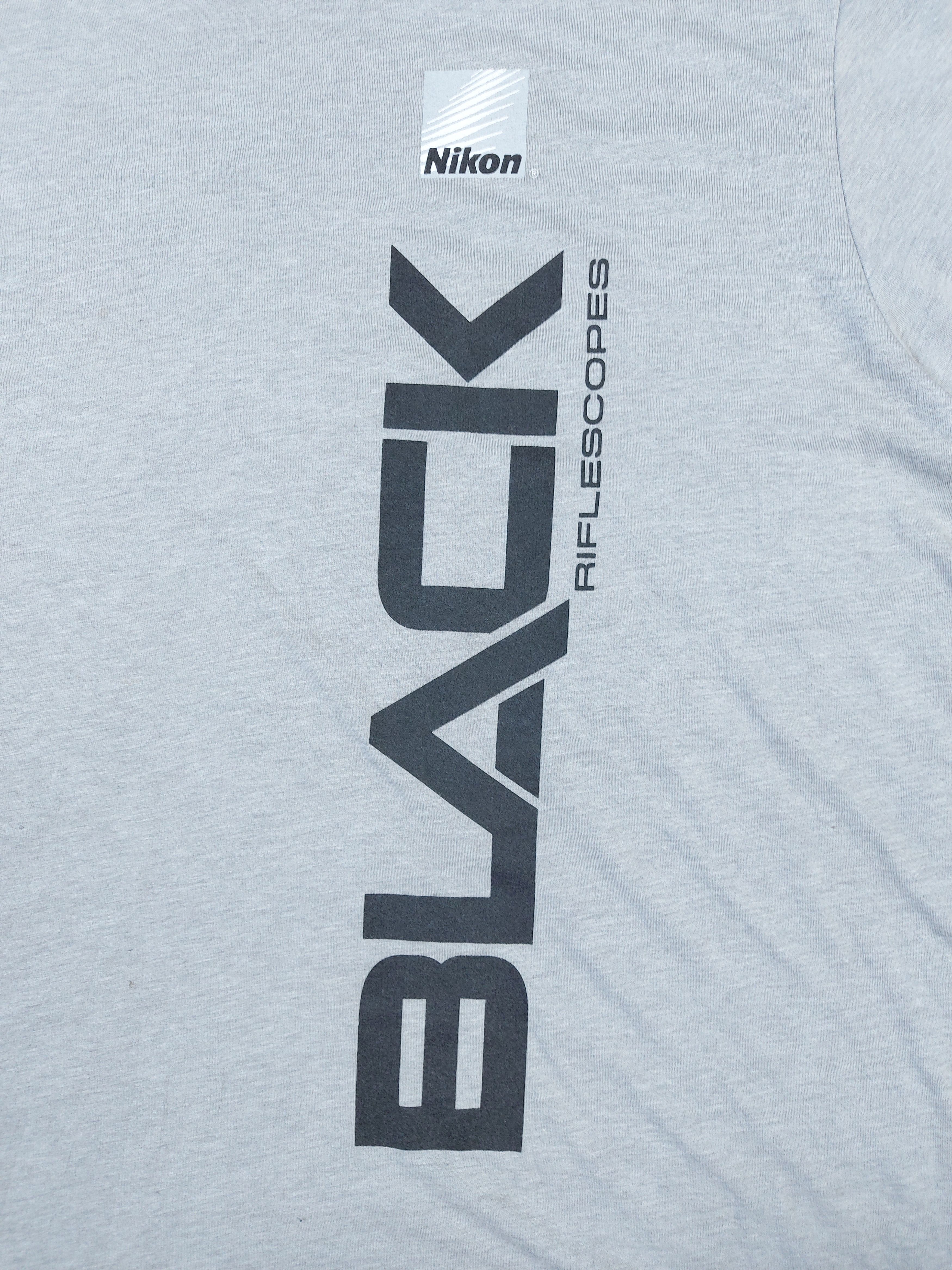 Nikon Nikon Black Rifle Scope Double-Sided Short Sleeve Gray TEE Size US XXL / EU 58 / 5 - 5 Thumbnail
