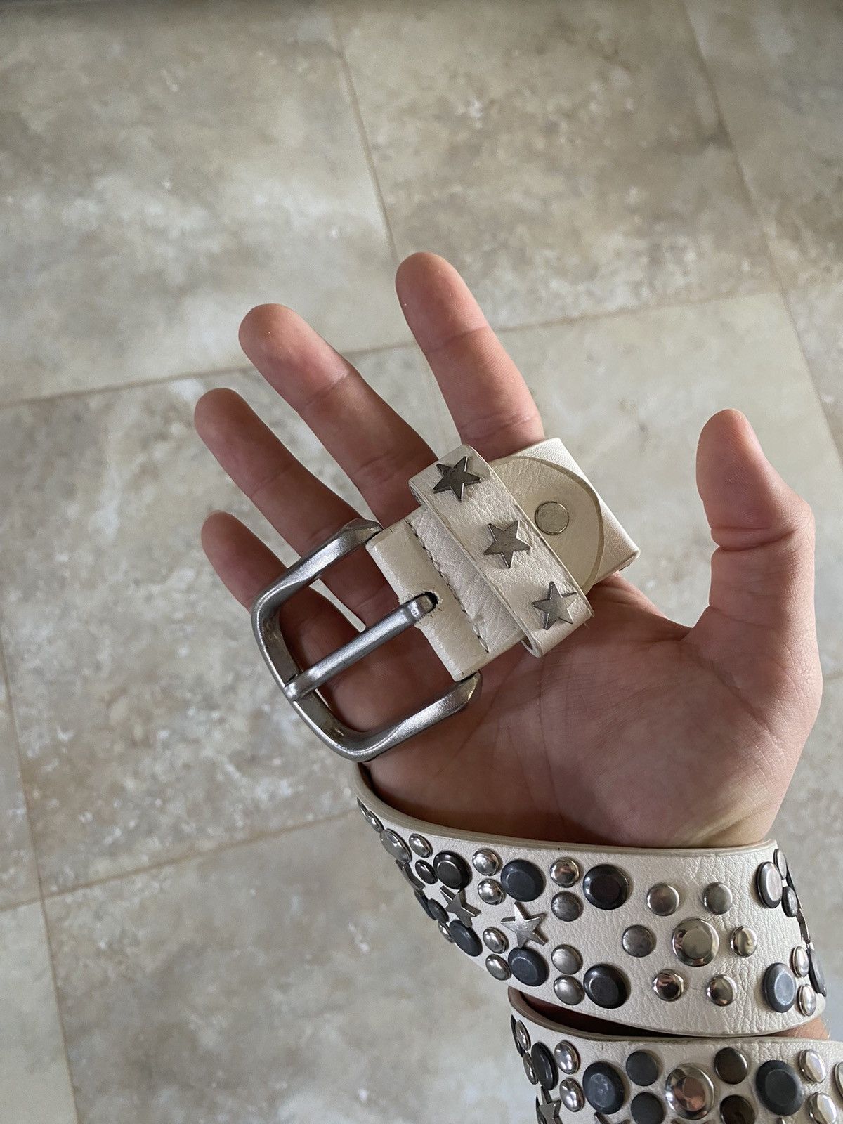 If Six Was Nine Vintage Star Belt Rhinestones Avant Garde Y2K Japanese Size ONE SIZE - 4 Thumbnail