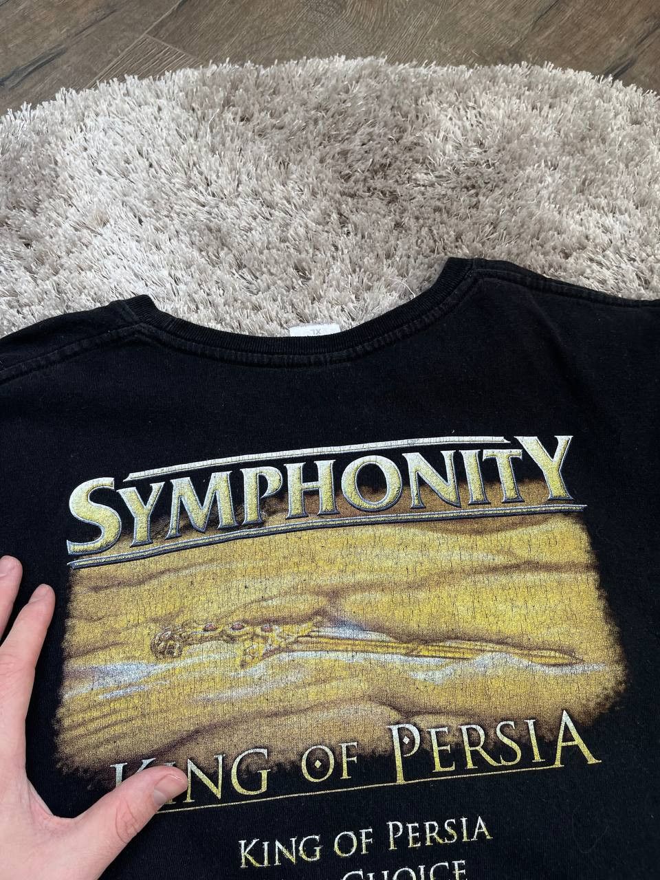 Streetwear × Vintage SYMPHONITY - King Of Persia T-Shirt Size US XL / EU 56 / 4 - 11 Thumbnail