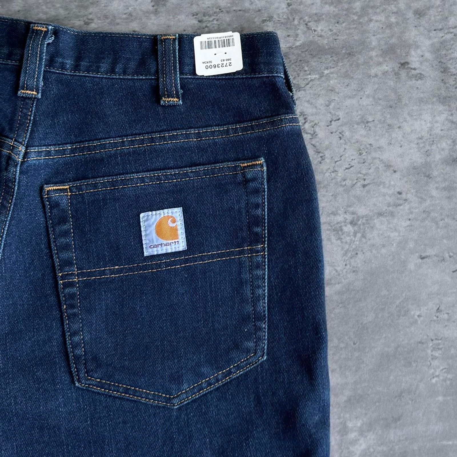 Carhartt × Carhartt Wip × Vintage Vintage Y2K Carhartt Carpenter Technical Grunge Denim Jeans Size US 32 / EU 48 - 3 Thumbnail