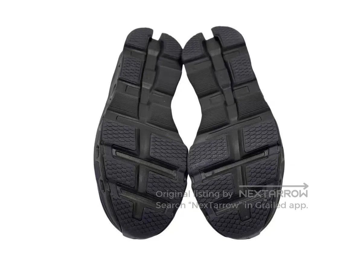 POST ARCHIVE FACTION (PAF) Black Low-Top Sneakers with Structured Soles. Size US 9.5 / EU 42-43 - 5 Thumbnail