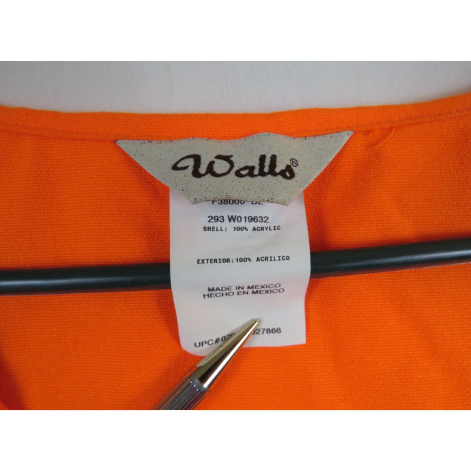 Walls VINTAGE Walls Vest XL Orange Hunting Upland Game Bird Pouch Men XL Shirts? Size US XL / EU 56 / 4 - 4 Thumbnail