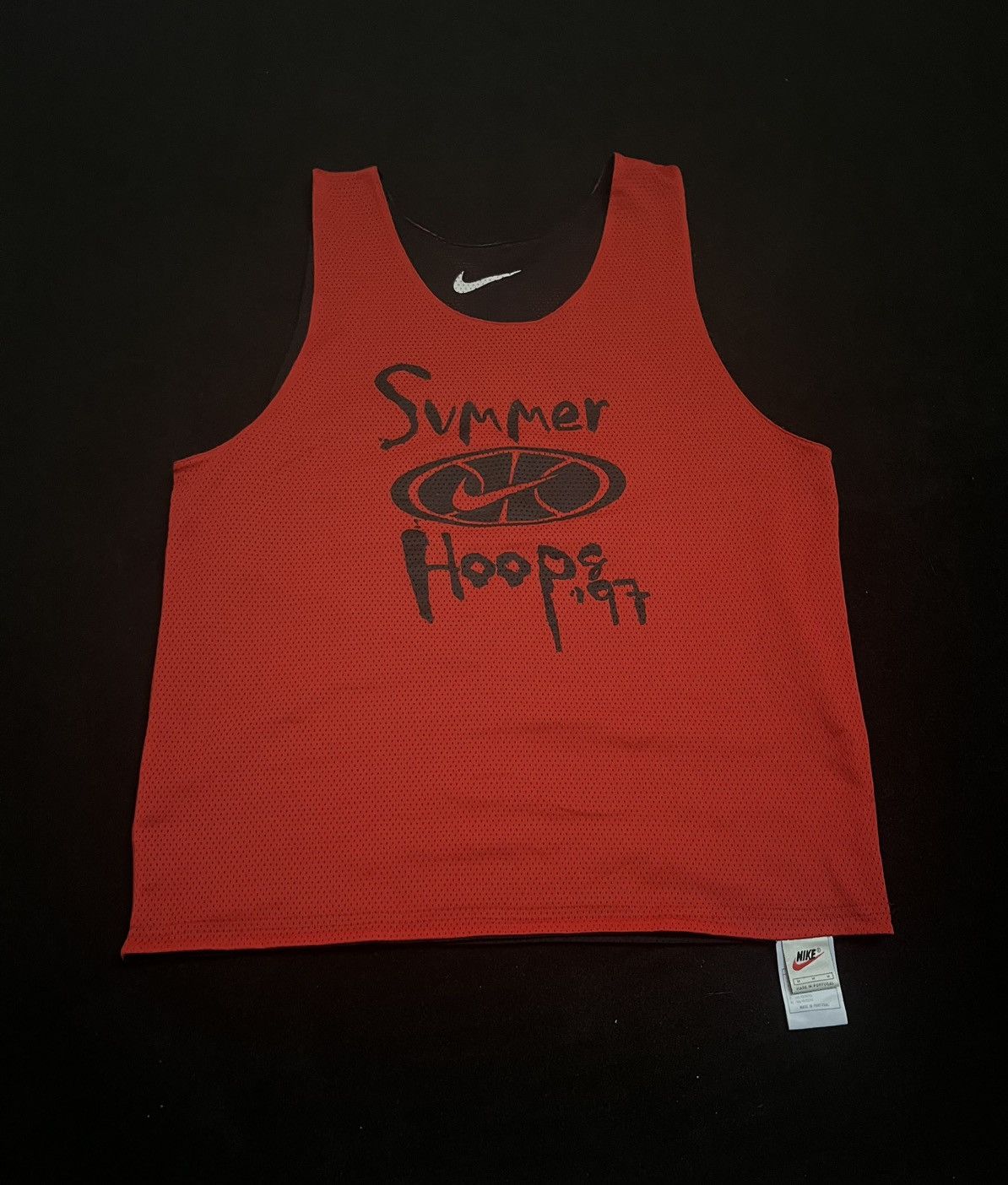 Nike Rare Vintage 90s Basketball Jersey | M-L | Streetwear Rap Size US M / EU 48-50 / 2 - 1 Thumbnail