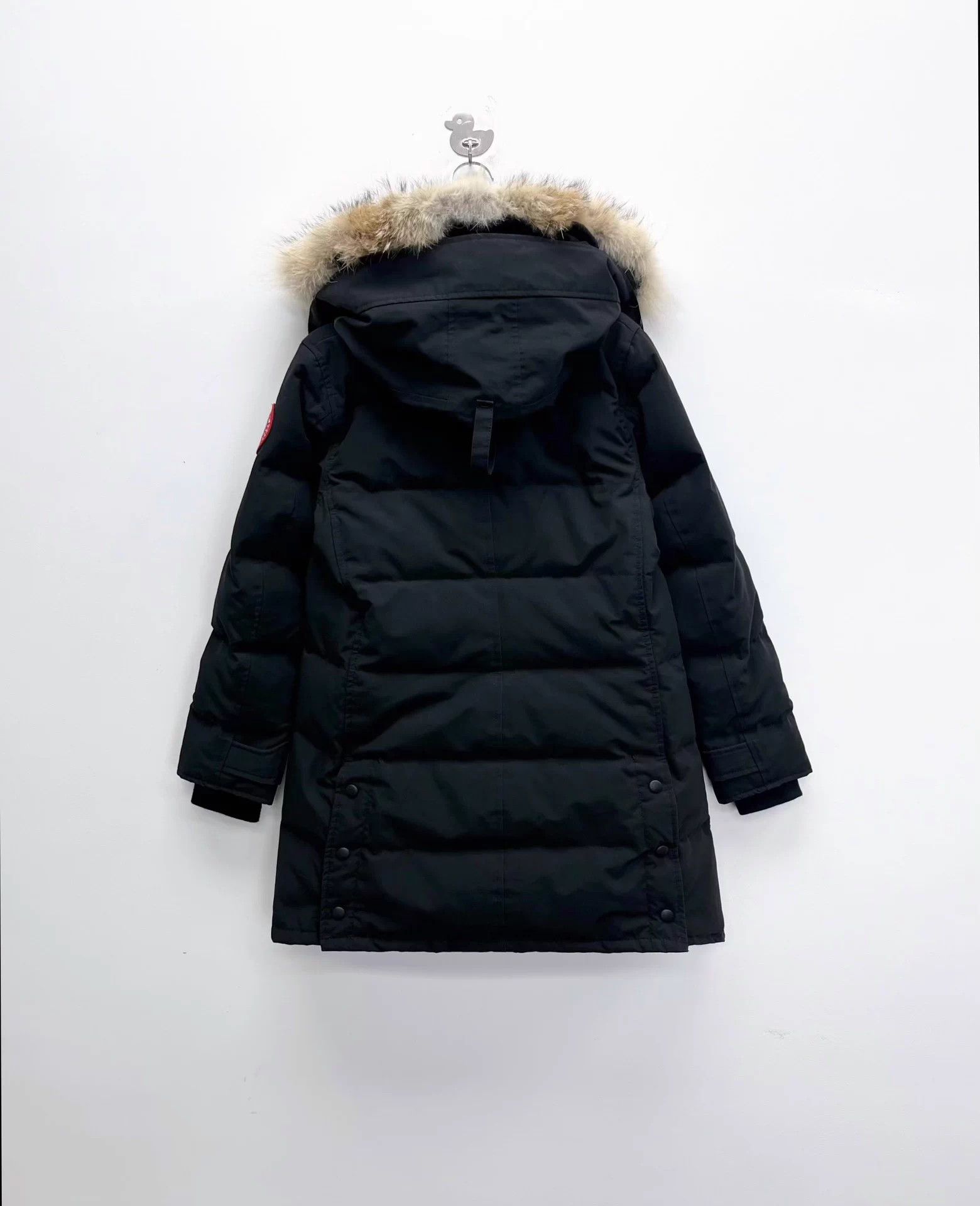 Canada Goose Canada Goose Black Hooded Parka S Embroidered Size S / US 4 / IT 40 - 2 Thumbnail