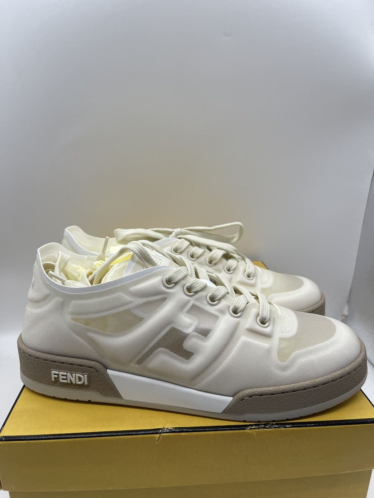 Fendi Fendi Match Mesh Low Top Sneakers Size Eu39 Size US 9 / IT 39 - 4 Thumbnail