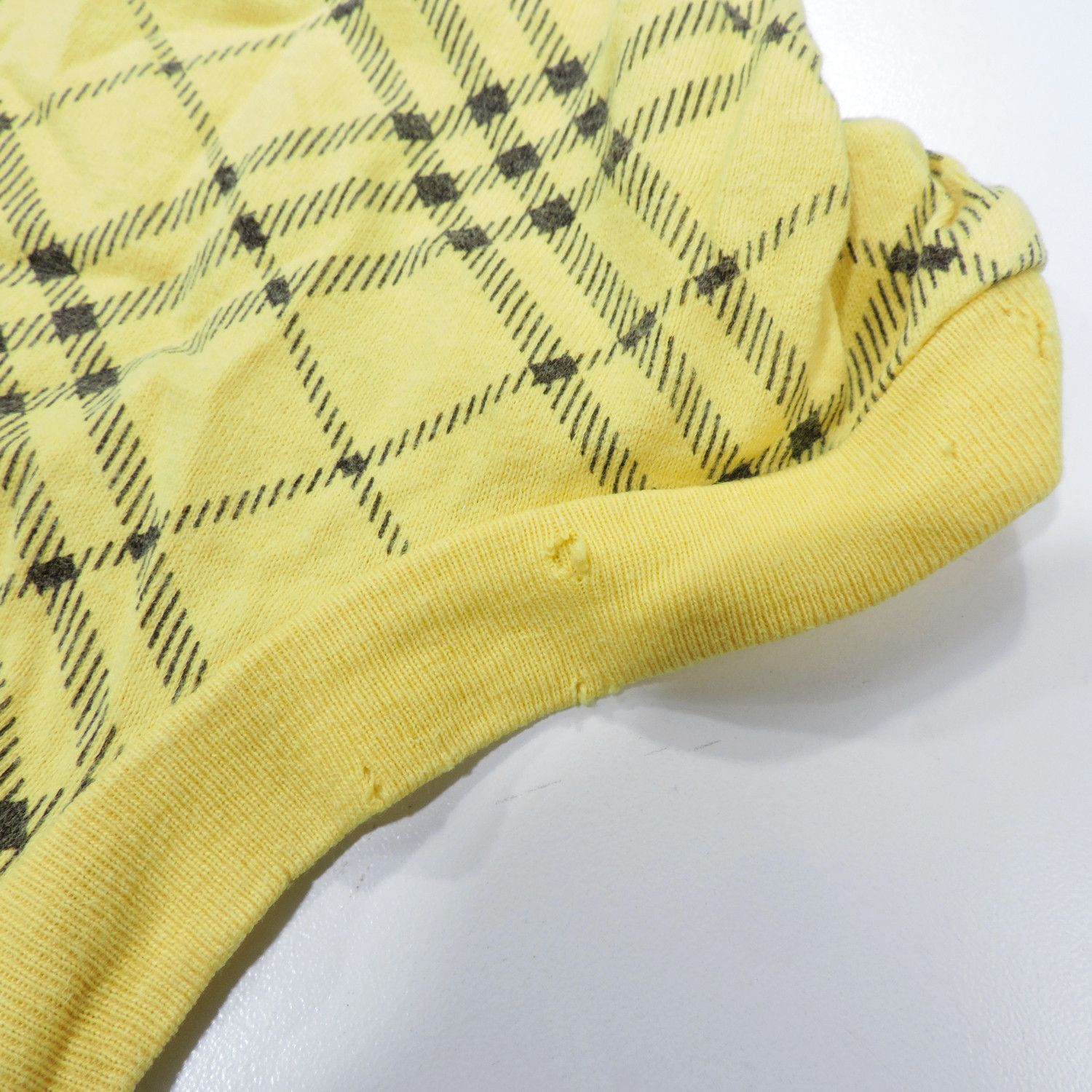 Burberry BURBERRY LONDON BLUE LABEL CHECKED YELLOW T-SHIRT Size XS / US 0-2 / IT 36-38 - 11 Thumbnail