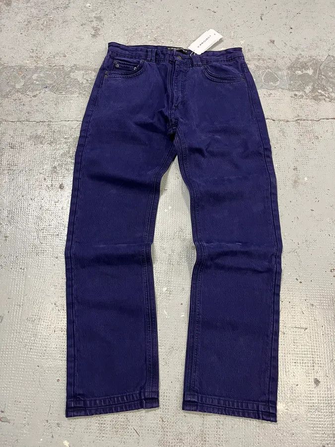 Y/Project Y-Project Double Layering Purple Denim Jeans Size US 34 / EU 50 - 1 Thumbnail