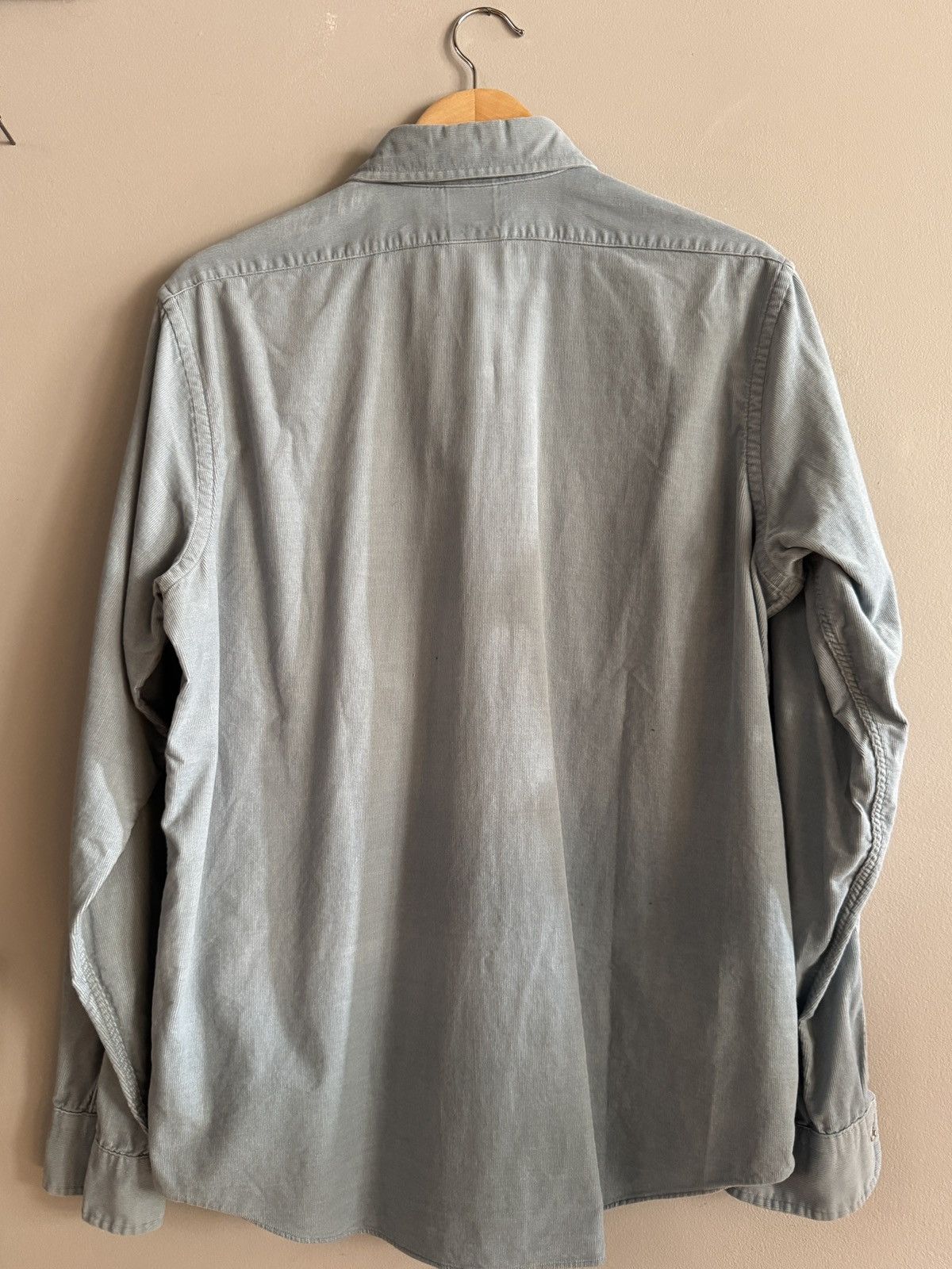 Brooks Brothers Fine Whale Corduroy Pearl Snap Western Shirt Size US M / EU 48-50 / 2 - 6 Thumbnail