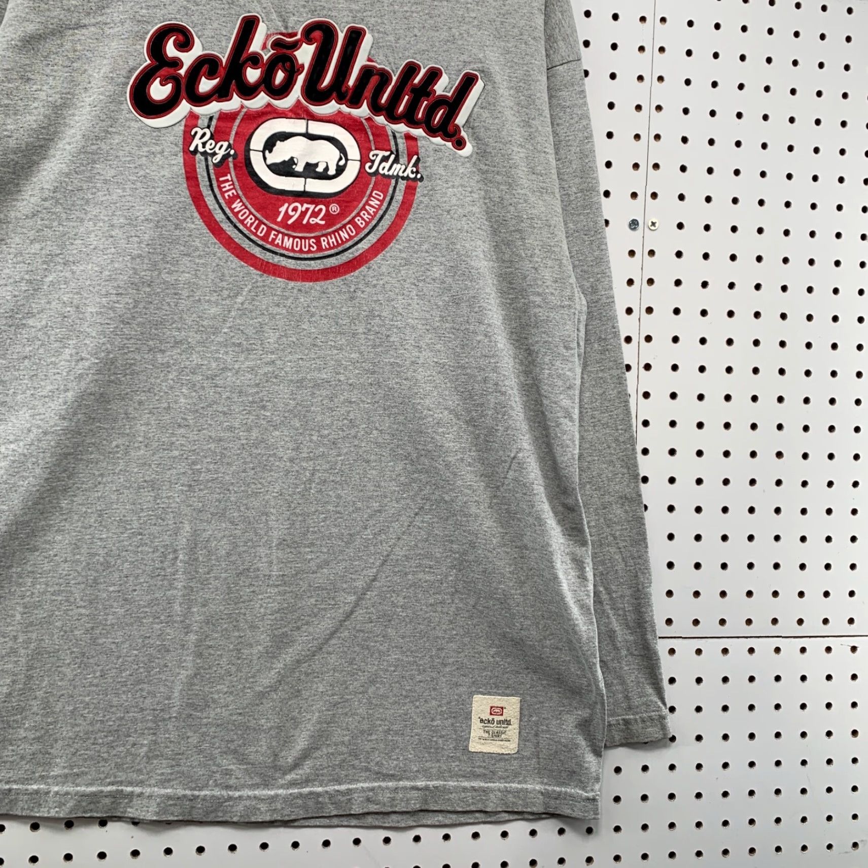 Ecko Unltd. VINTAGE Ecko Rhino Shirt Mens XL Gray Long Sleeve Hip Hop 2000s Vintage Y2K Shirt Mens XL Gray Long Sleeve Hip Hop Ecko Rhino Size US XL / EU 56 / 4 - 5 Thumbnail