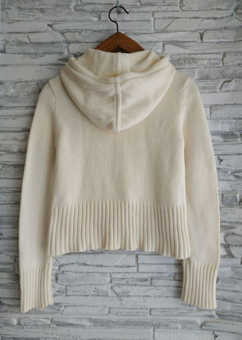 Polo Ralph Lauren × Vintage Vintage Polo Ralph Lauren Knit Hoodie Size S / US 4 / IT 40 - 4 Thumbnail