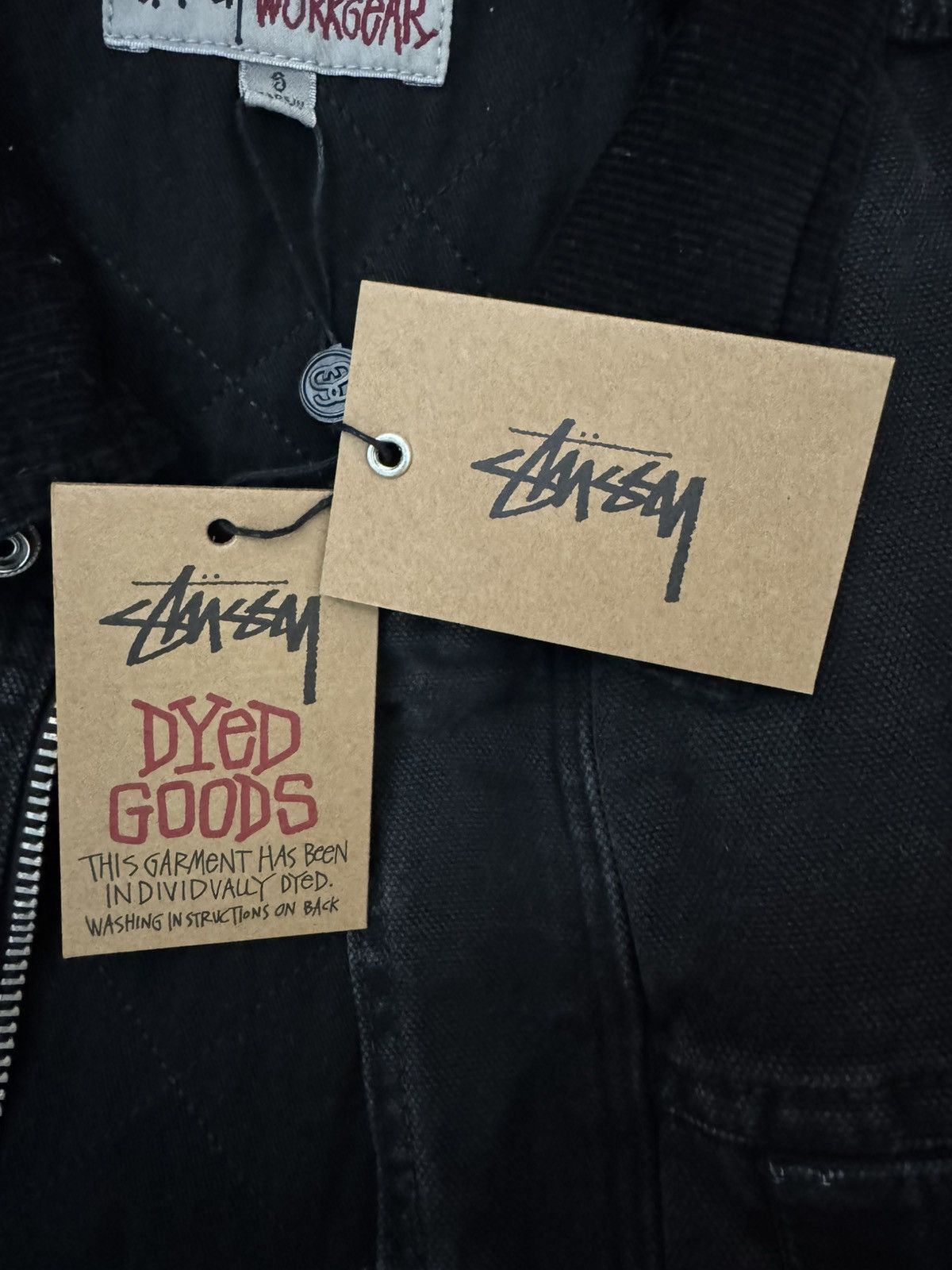 Stussy Washed Canvas Shop Jacket Size US S / EU 44-46 / 1 - 4 Thumbnail