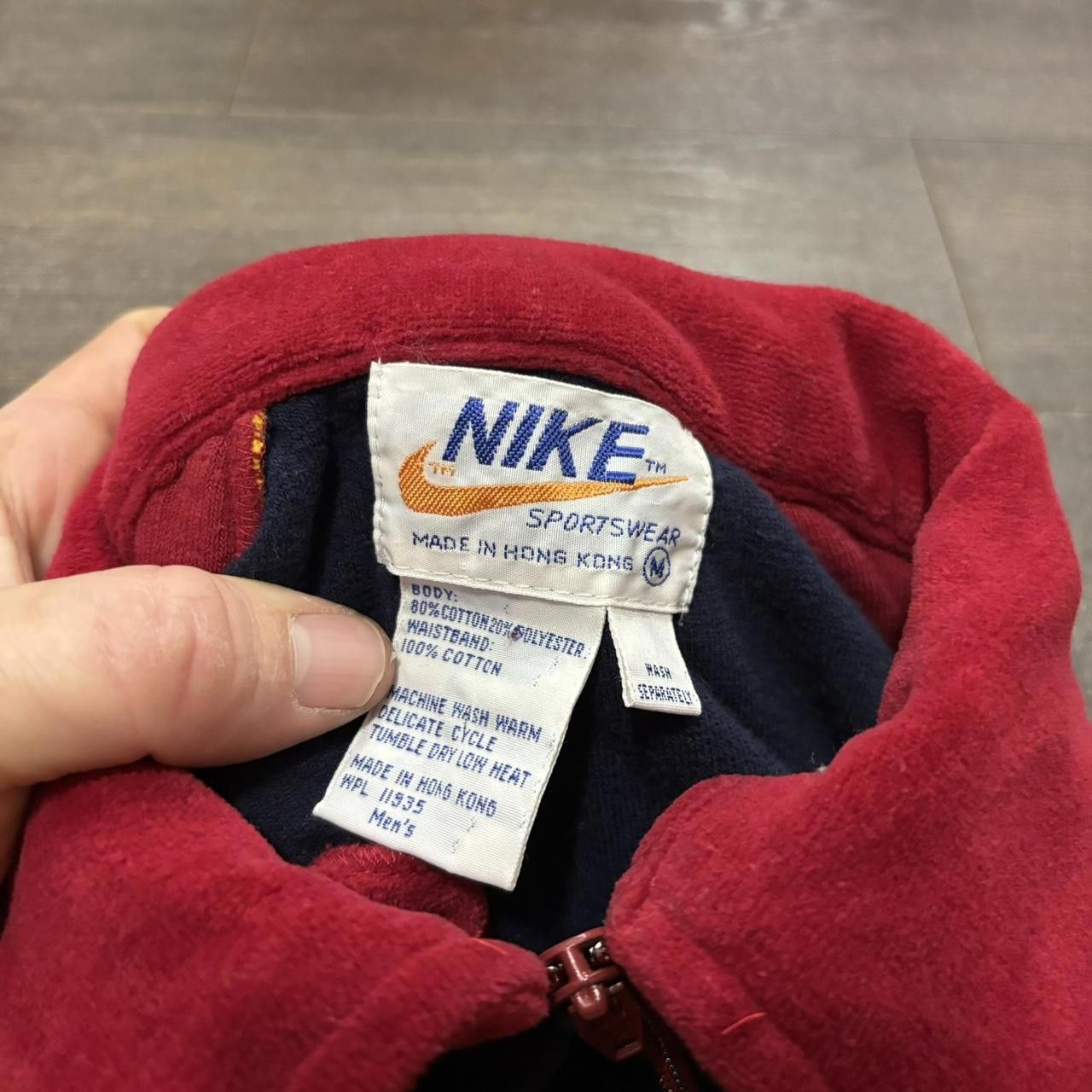 Nike vintage nike sportswear quarter zip collared sweatshirt 70s Size US M / EU 48-50 / 2 - 6 Thumbnail