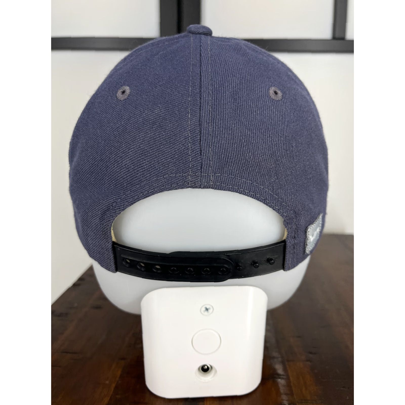 RVCA RVCA Hat Cap Snap Back Adult One Size Blue Embroidered Mid Fit Skateboard Size ONE SIZE - 6 Thumbnail