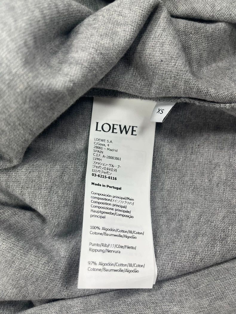Loewe LOEWE Cute rabbit embroidered loose short sleeve T-shirt Size XS / US 0-2 / IT 36-38 - 5 Thumbnail