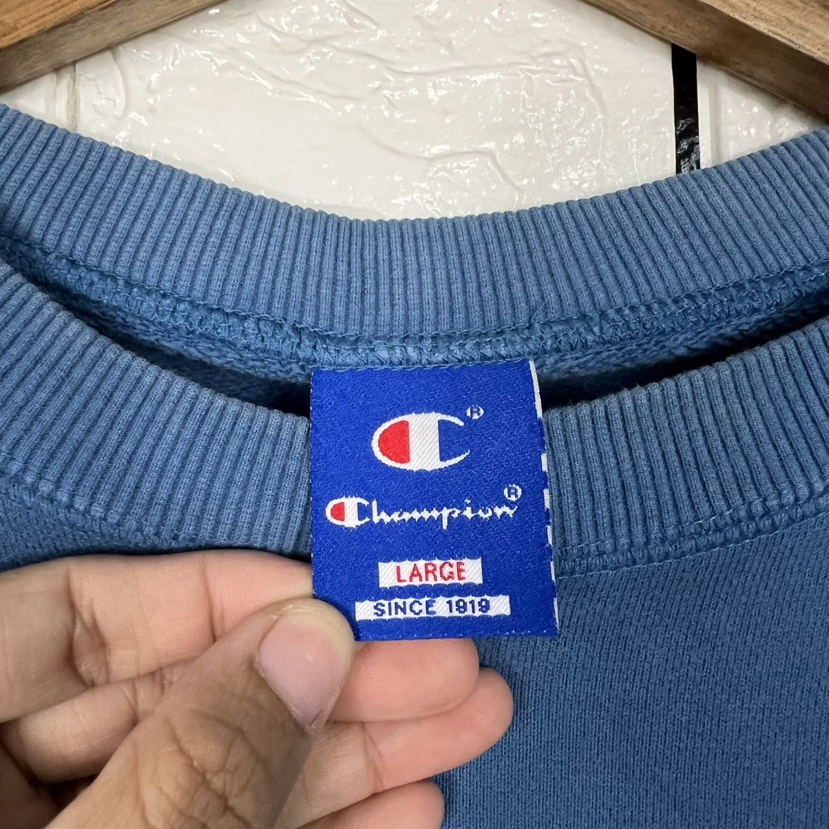Champion CHAMPION Big Logo Crewneck Sweatshirt #3999-C182 Size US L / EU 52-54 / 3 - 9 Thumbnail