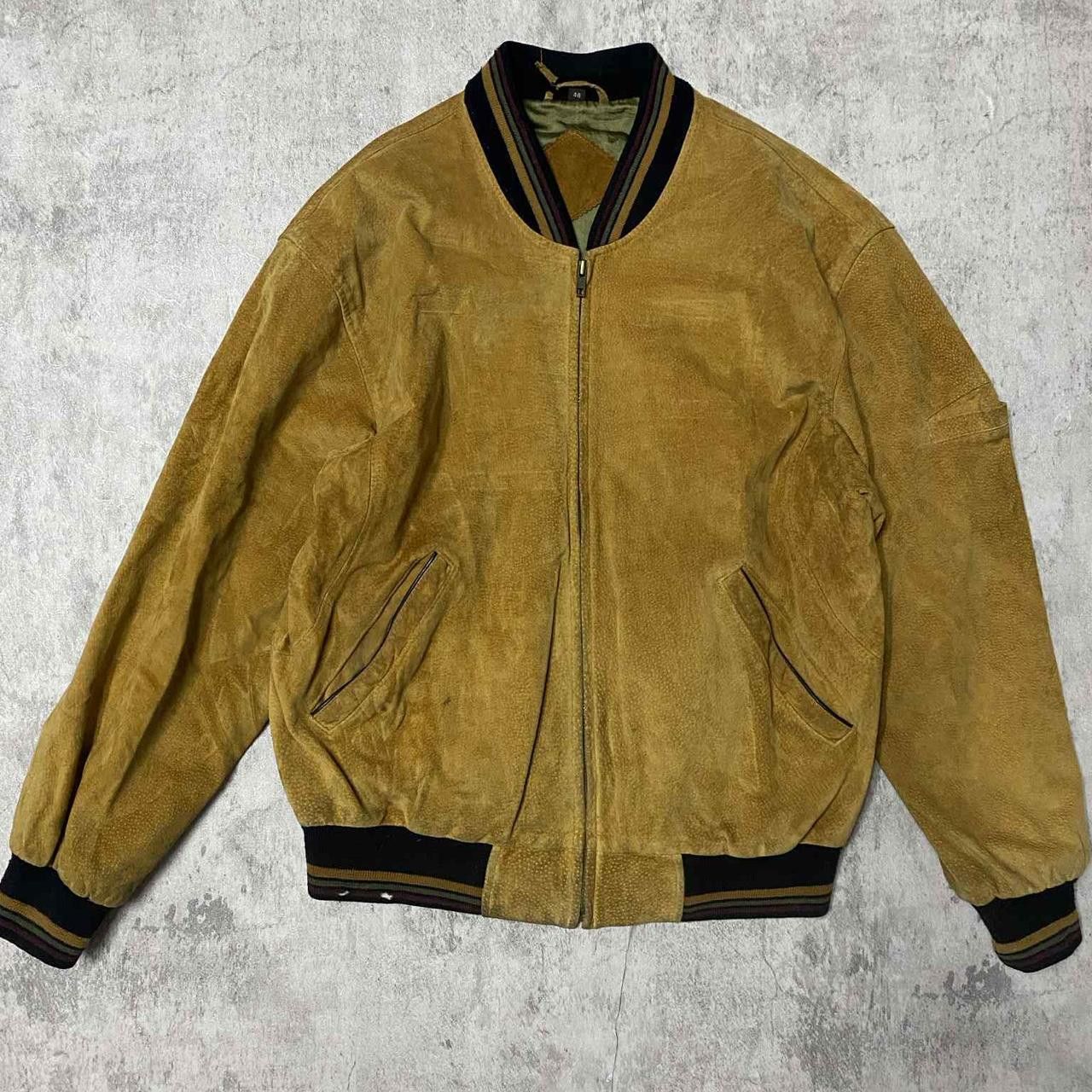 Other Brown suede bomber jacket with leather details #bomberjacket Size US M / EU 48-50 / 2 - 1 Thumbnail