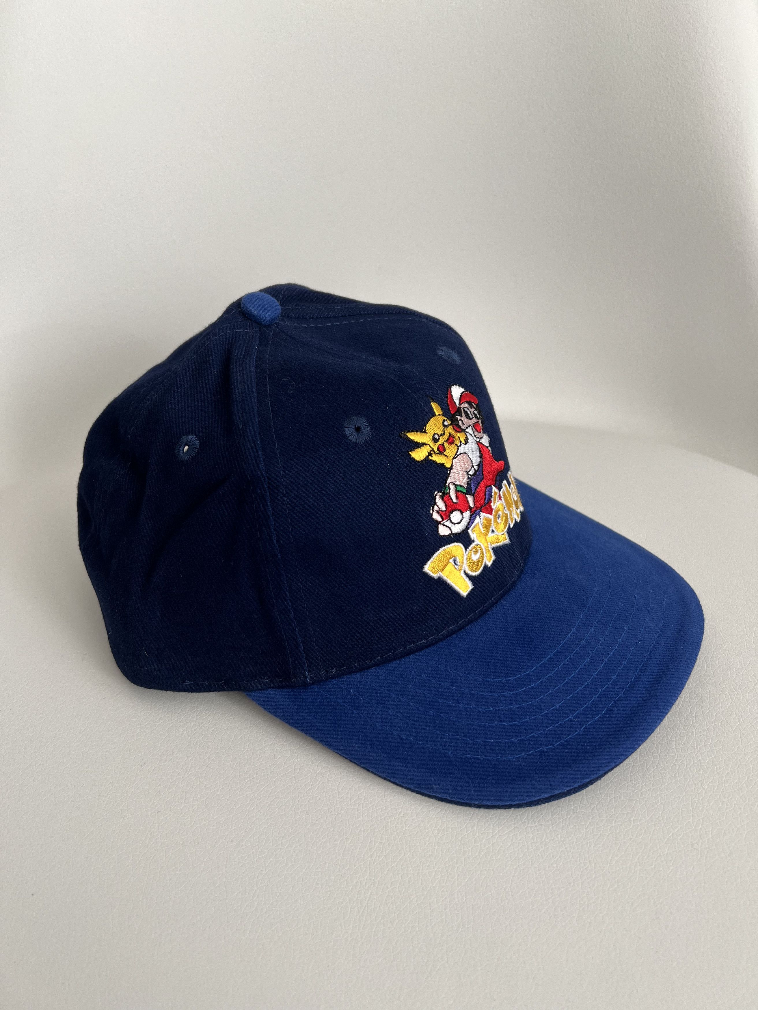 Vintage 90s Pokemon Cap Deadstock Nintendo Pikachu Anima #8x