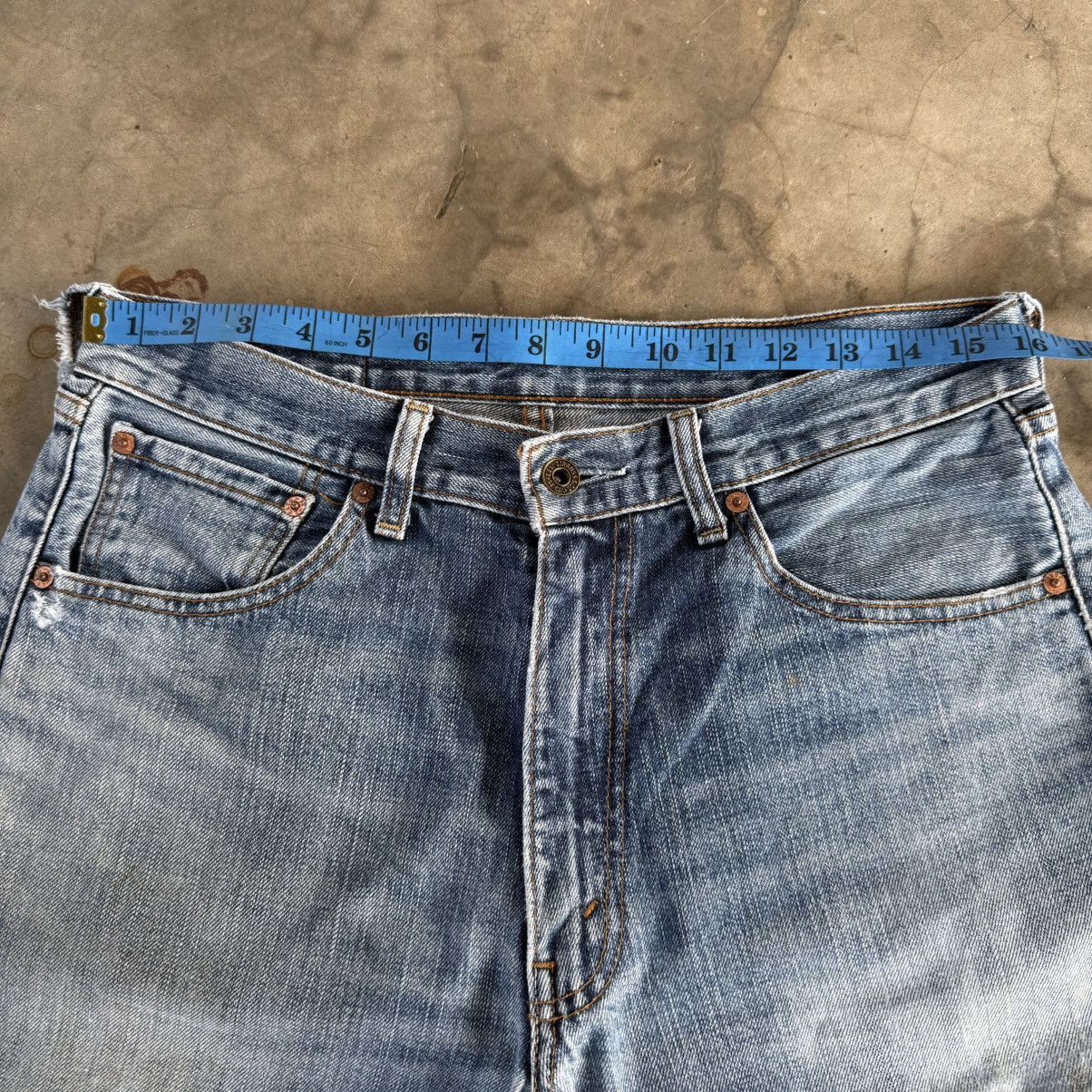 Levi's Vintage Clothing W32x28.5 Vintage Levi's 503 Faded Ripped Denim Jean Pants Size US 32 / EU 48 - 7 Thumbnail