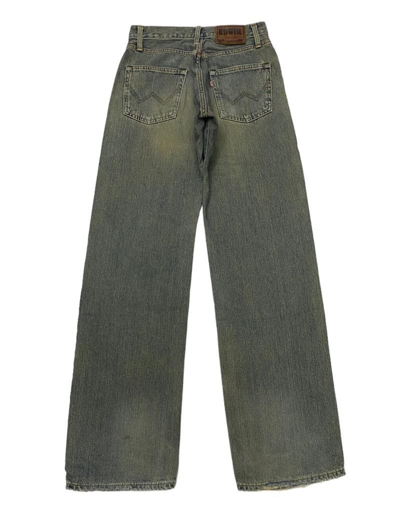 Kapital BAGGY🔥EDWIN XU DISTRESSED DENIM LOOSE FIT Size US 28 / EU 44 - 2 Thumbnail