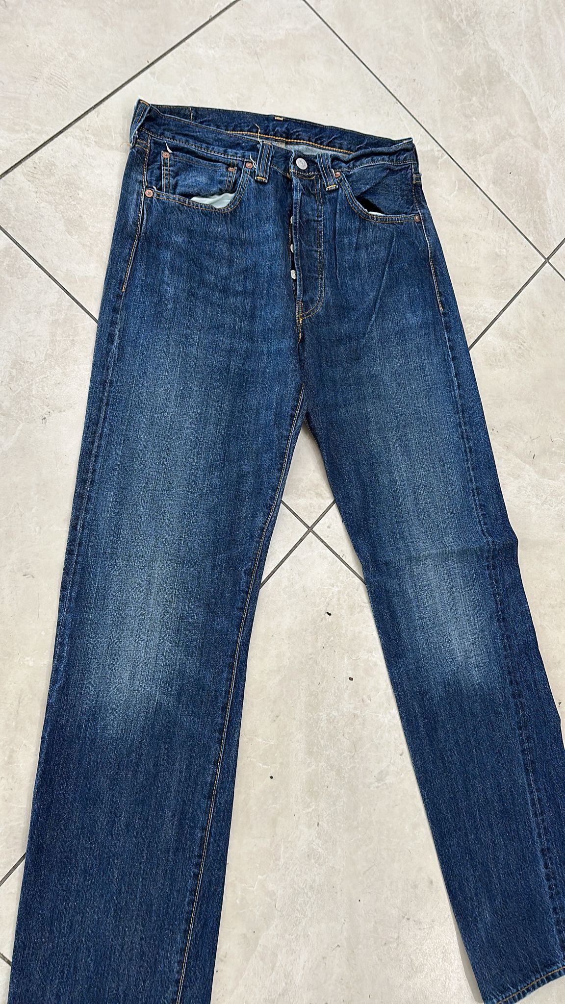 Levi's Vintage Clothing LVC Levi's Vintage Clothing 1947 501XX BigE Selvedge Jeans Size US 32 / EU 48 - 5 Thumbnail
