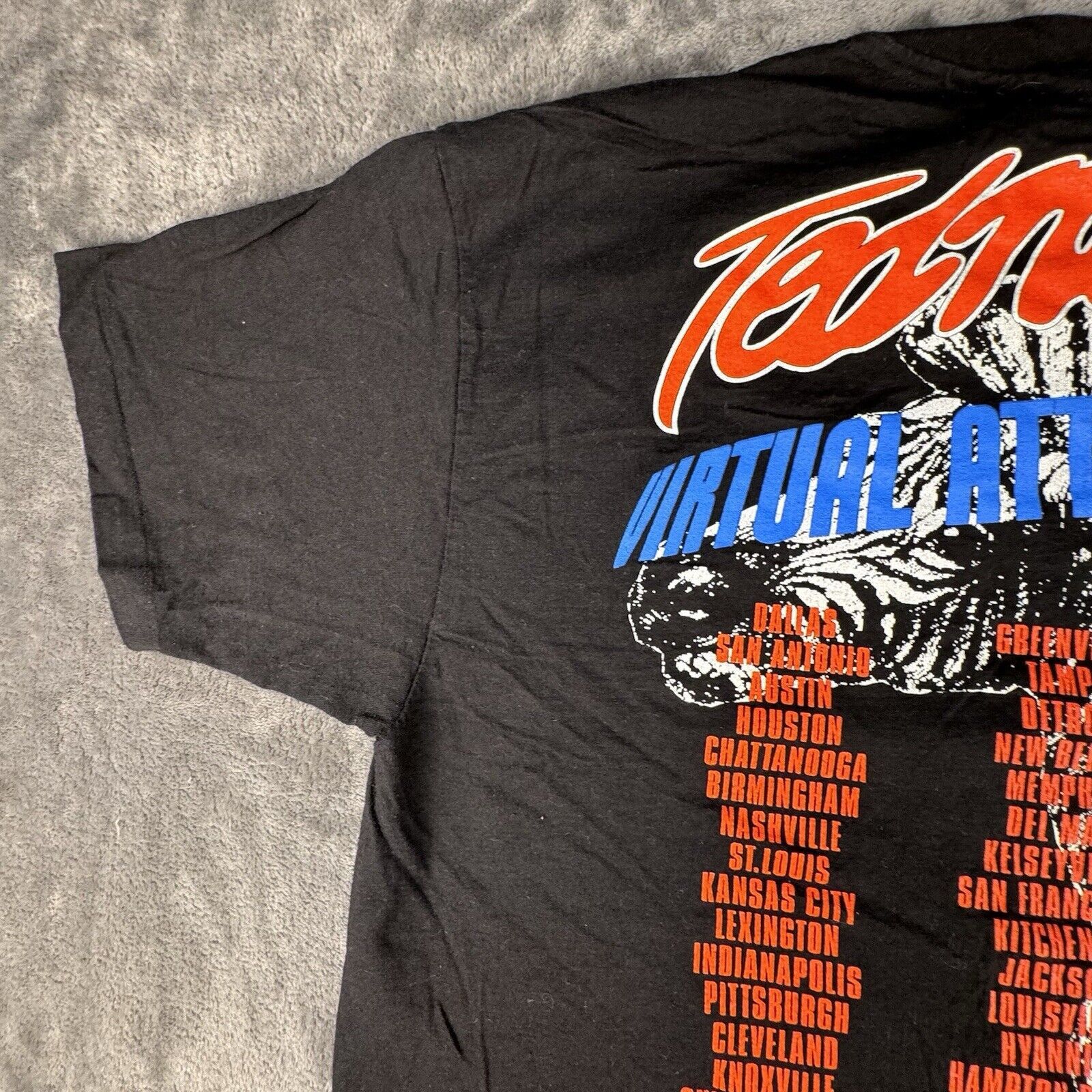 Hanes Vintage 90s Ted Nugent Rock Graphic Band T Shirt Hanes XL Size US XL / EU 56 / 4 - 12 Thumbnail