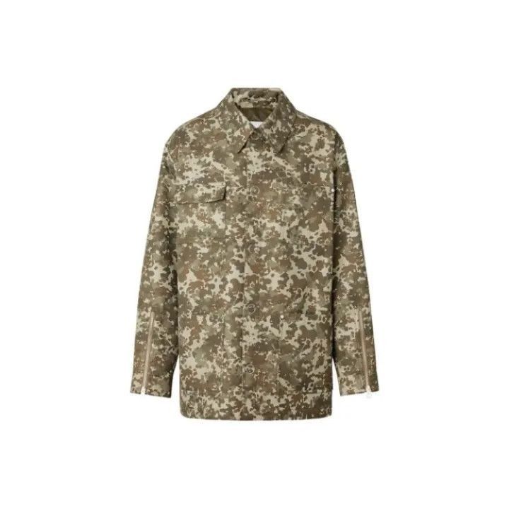 Burberry Burberry Burberry Camouflage Print Long Sleeve Coat-2507 Size US L / EU 52-54 / 3 - 1 Thumbnail