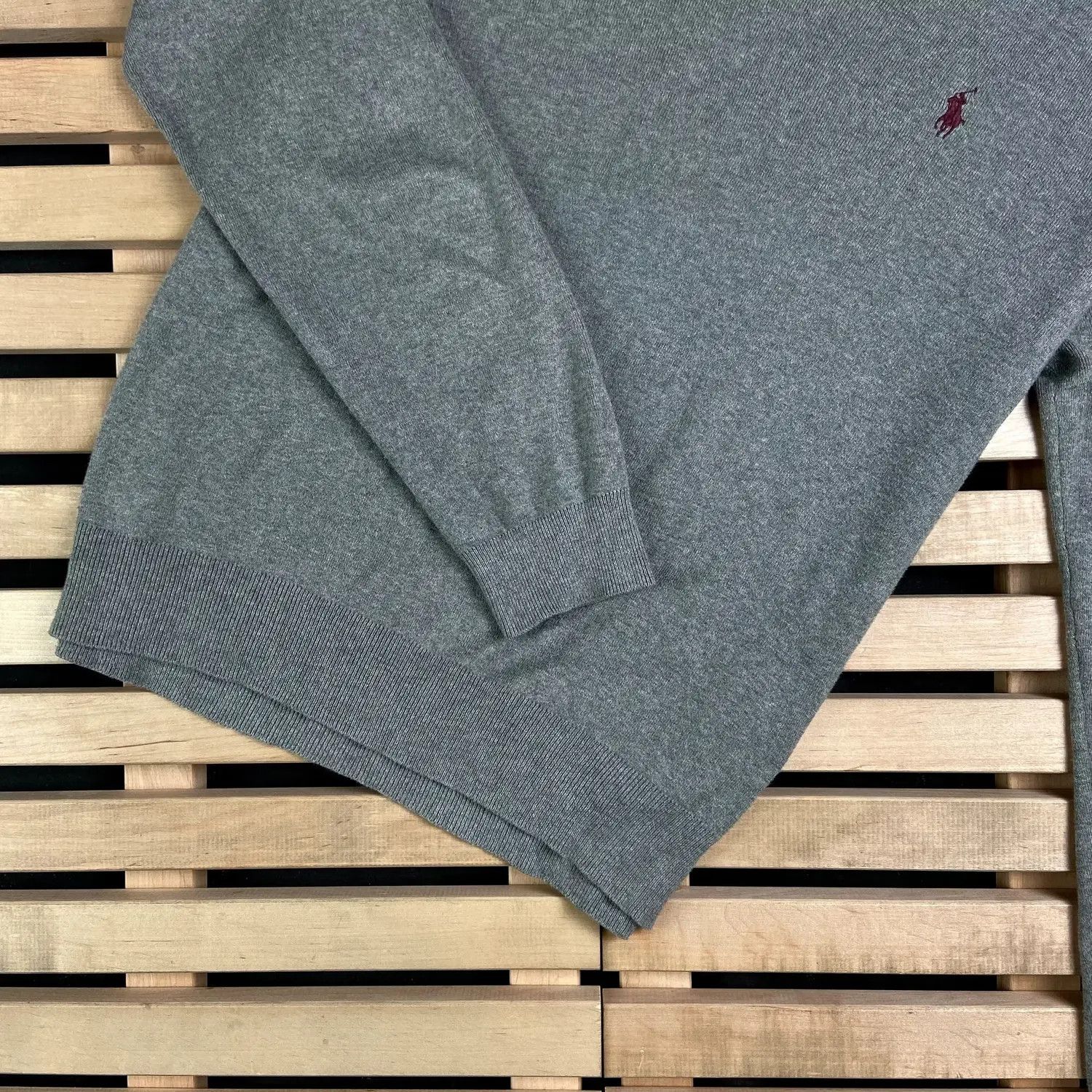 Polo Ralph Lauren × Ralph Lauren × Vintage Mens Sweater Jumper Polo Ralph Lauren Vintage Size M V Neck Size US M / EU 48-50 / 2 - 3 Thumbnail