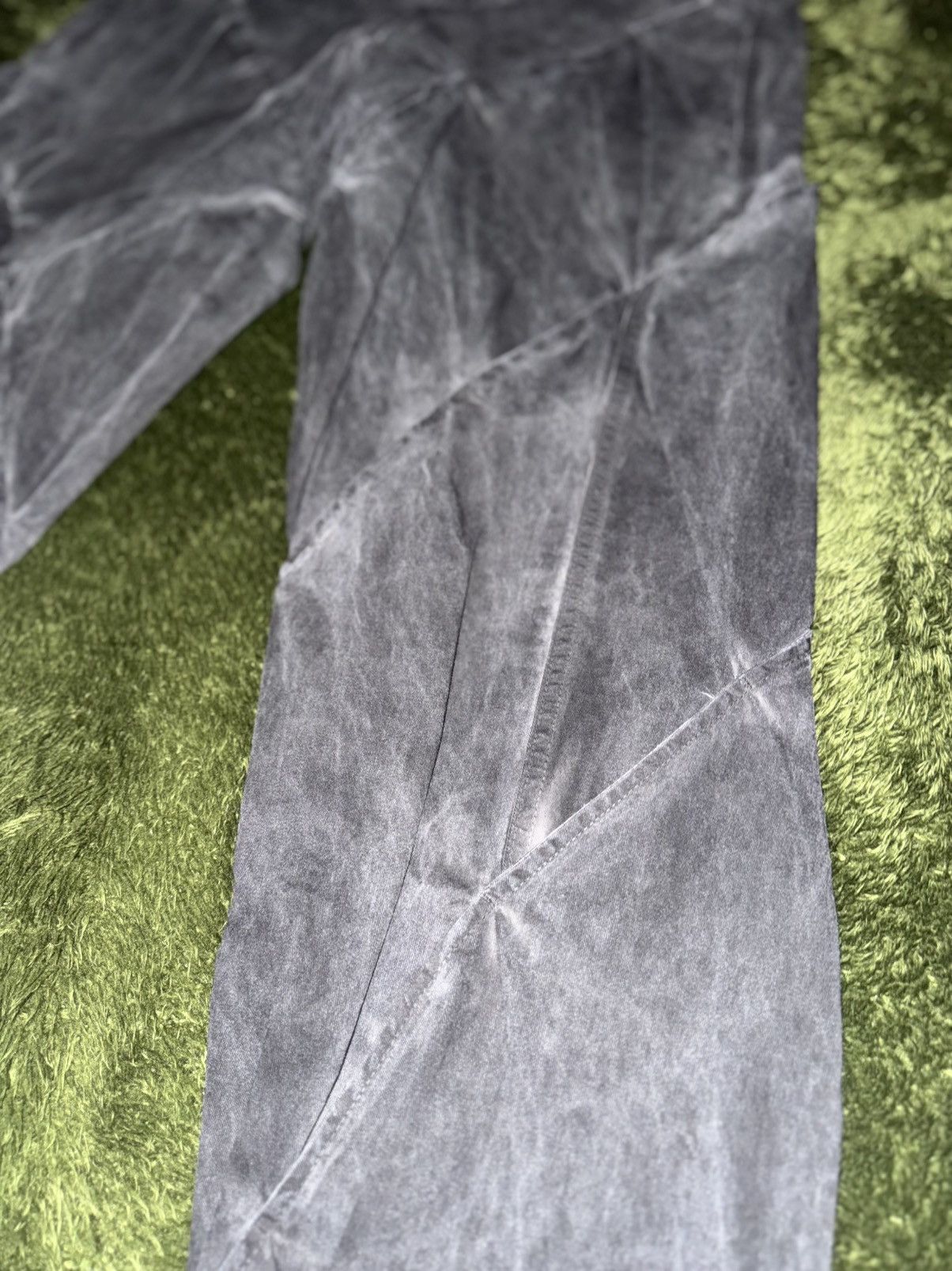 Juntae Kim [L] JUNTAE KIM Gathered Twist Dyed Shell Trousers Size US 34 / EU 50 - 7 Thumbnail