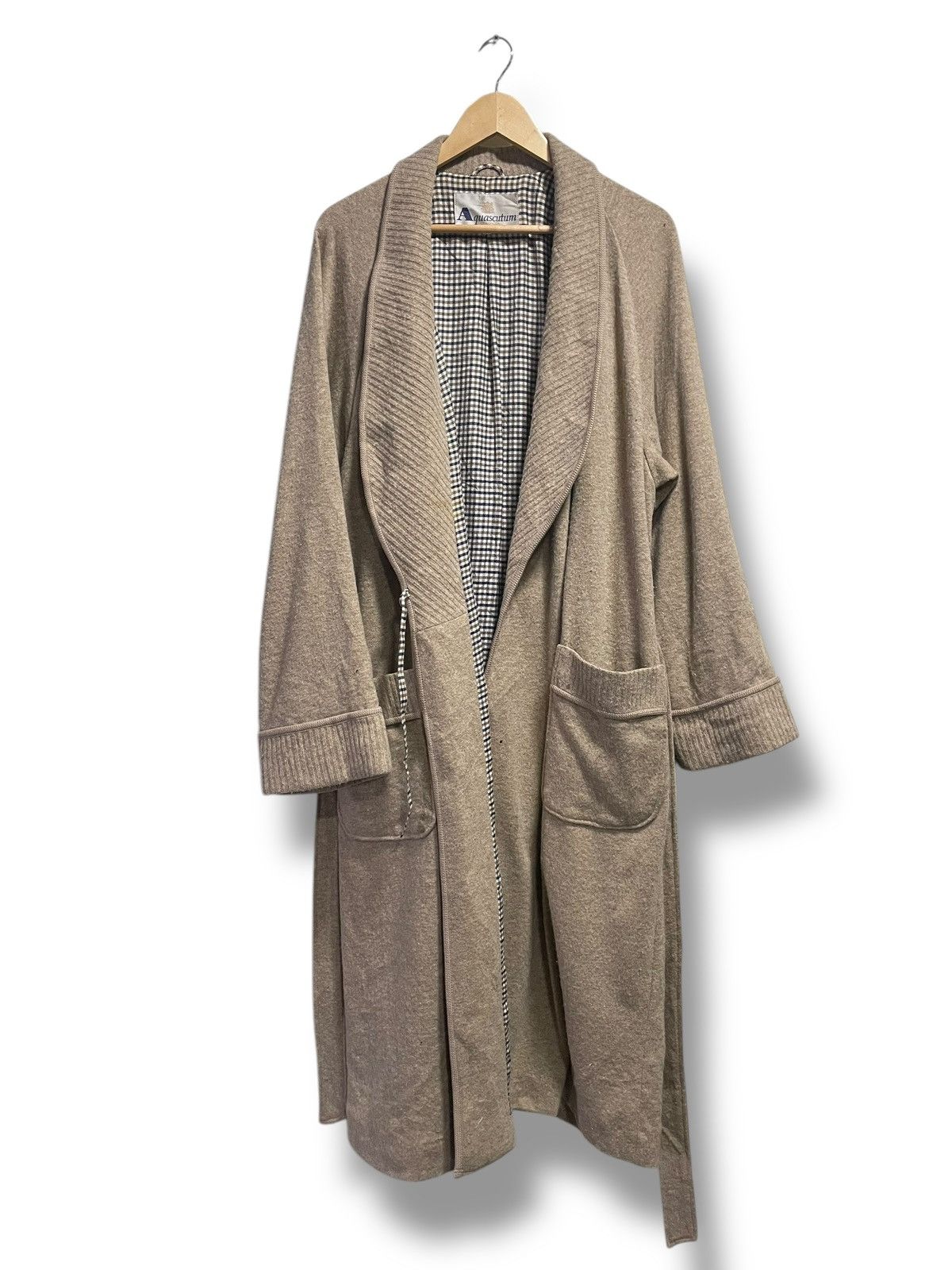 Aquascutum × Japanese Brand × Vintage Vintage Aquascutum Long Outerwear Coat (77) Size US M / EU 48-50 / 2 - 1 Thumbnail