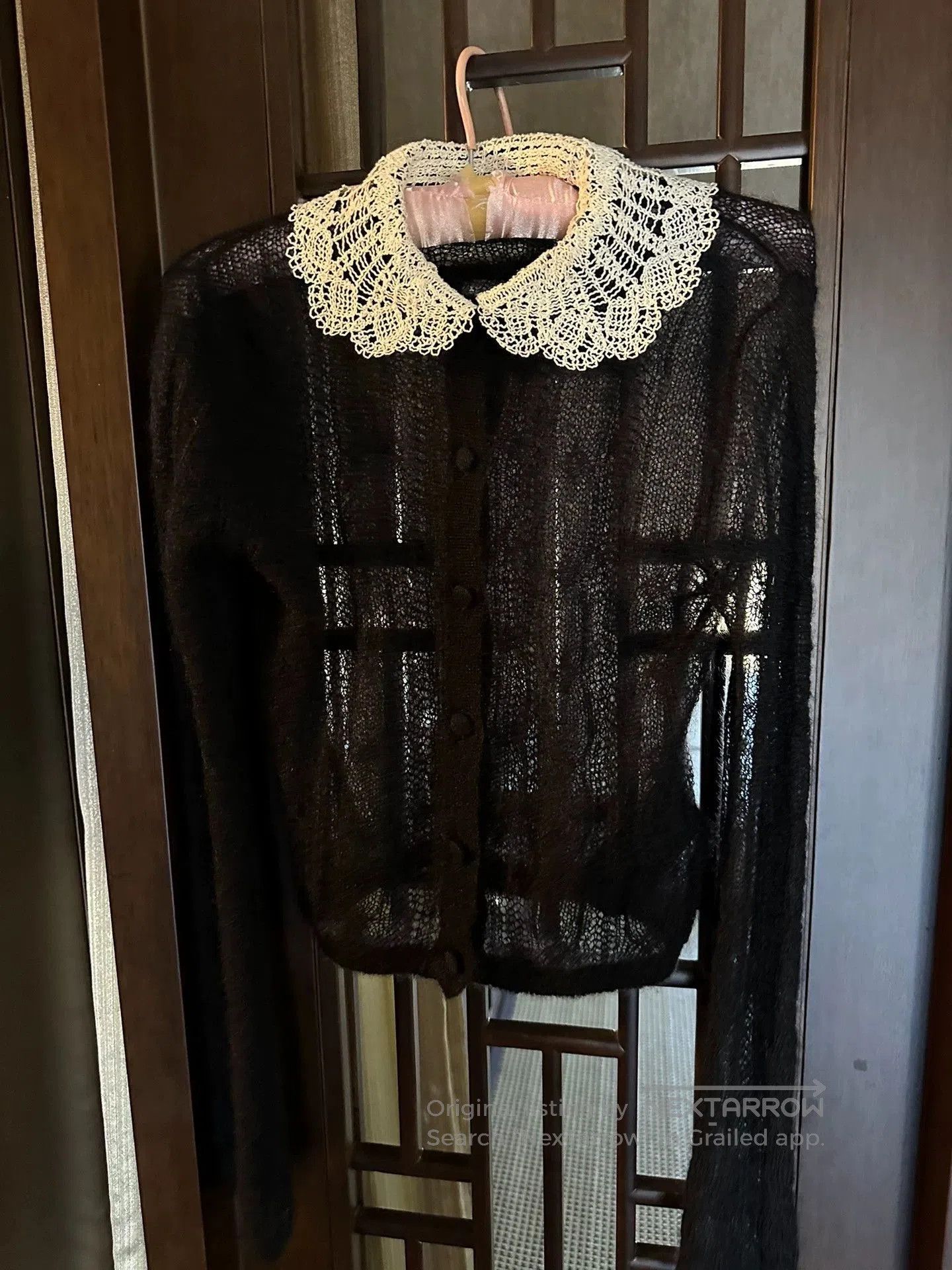 Saint Laurent Paris Saint Laurent Paris Black Knitted Shirt. Size US S / EU 44-46 / 1 - 1 Thumbnail