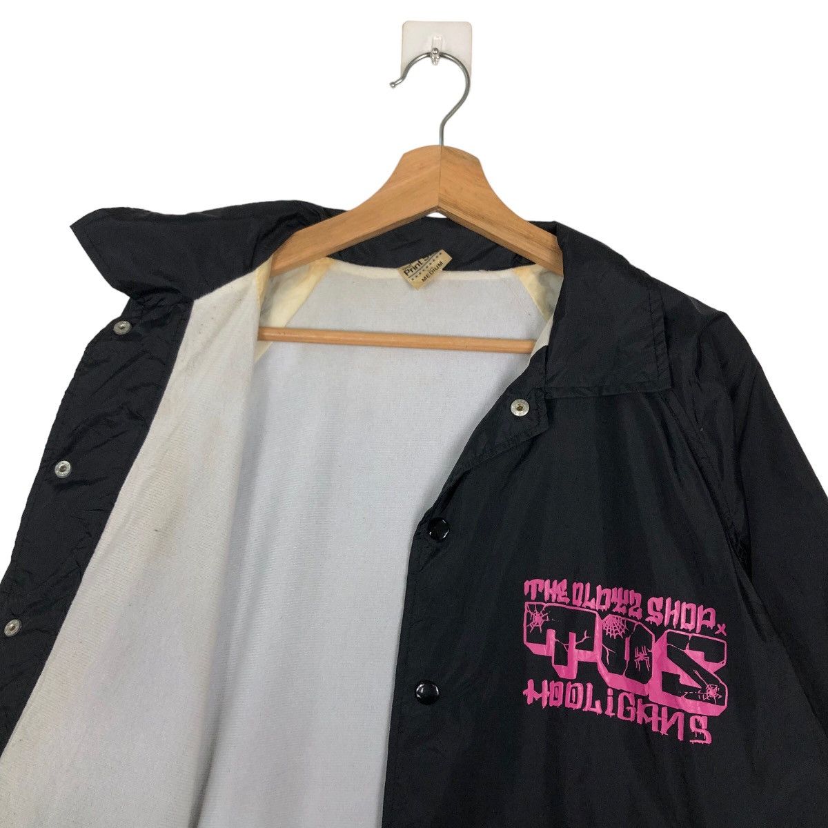 Japanese Brand 🔥90’s Vintage Hooligans Coach Jacket Spell Out Big Logo Size US M / EU 48-50 / 2 - 10 Thumbnail