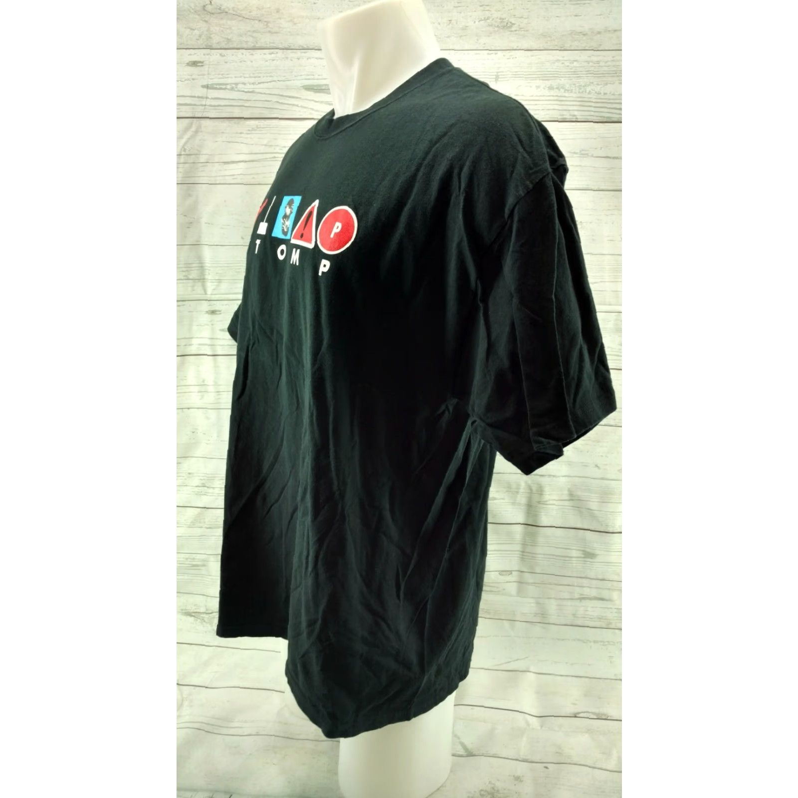 Vintage VINTAGE STOMP Music Group Band Tee Black Graphic T-Shirt Adult XL Shirt Mens Graphic Tee 90s Band Music Black XL Size US XL / EU 56 / 4 - 3 Thumbnail