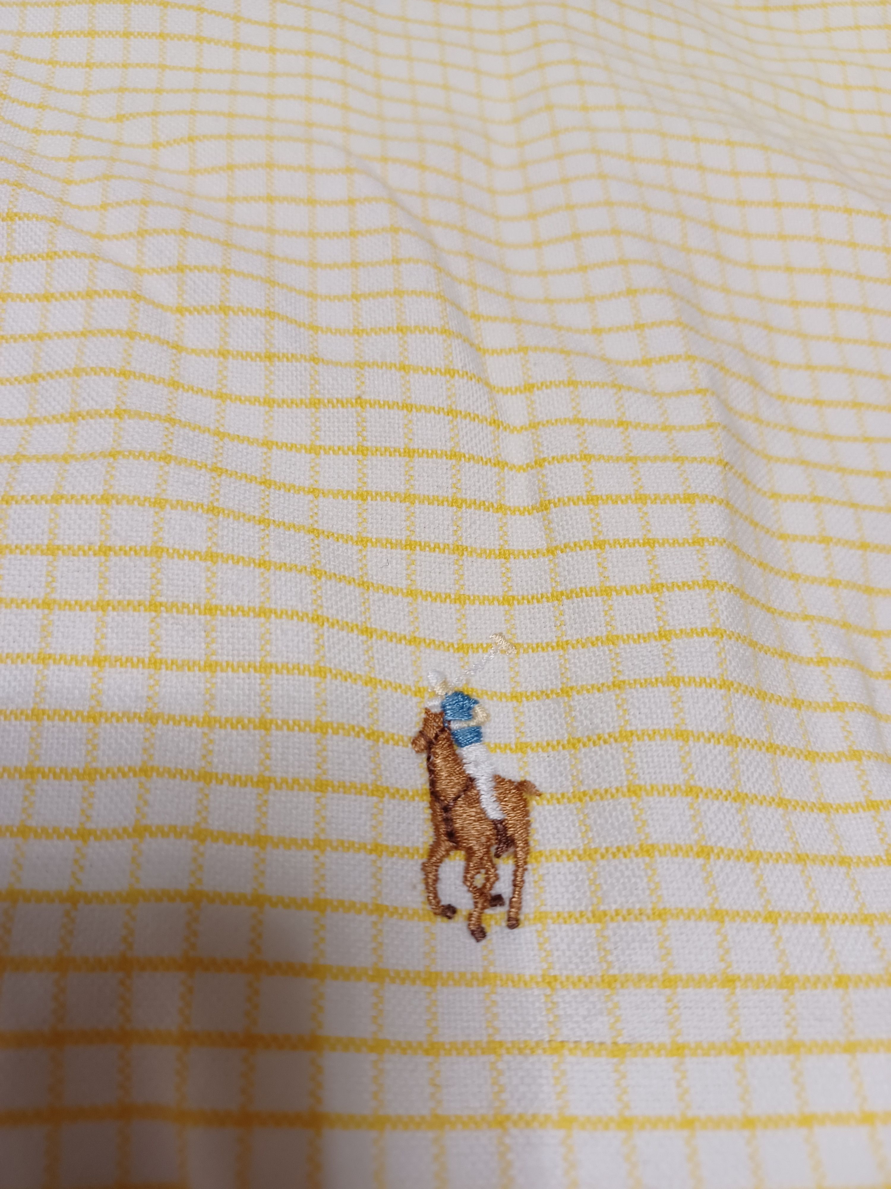 Polo Ralph Lauren MADE IN HONG KONG HEAVY COTTON EARLY 90S PLR SHIRT Size US XL / EU 56 / 4 - 3 Thumbnail