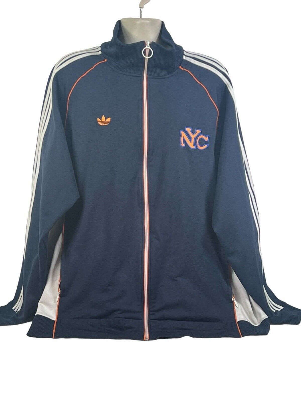 Adidas Adidas Jacket Track NYC Statue Of Liberty 2006 Size US XXL / EU 58 / 5 - 2 Thumbnail