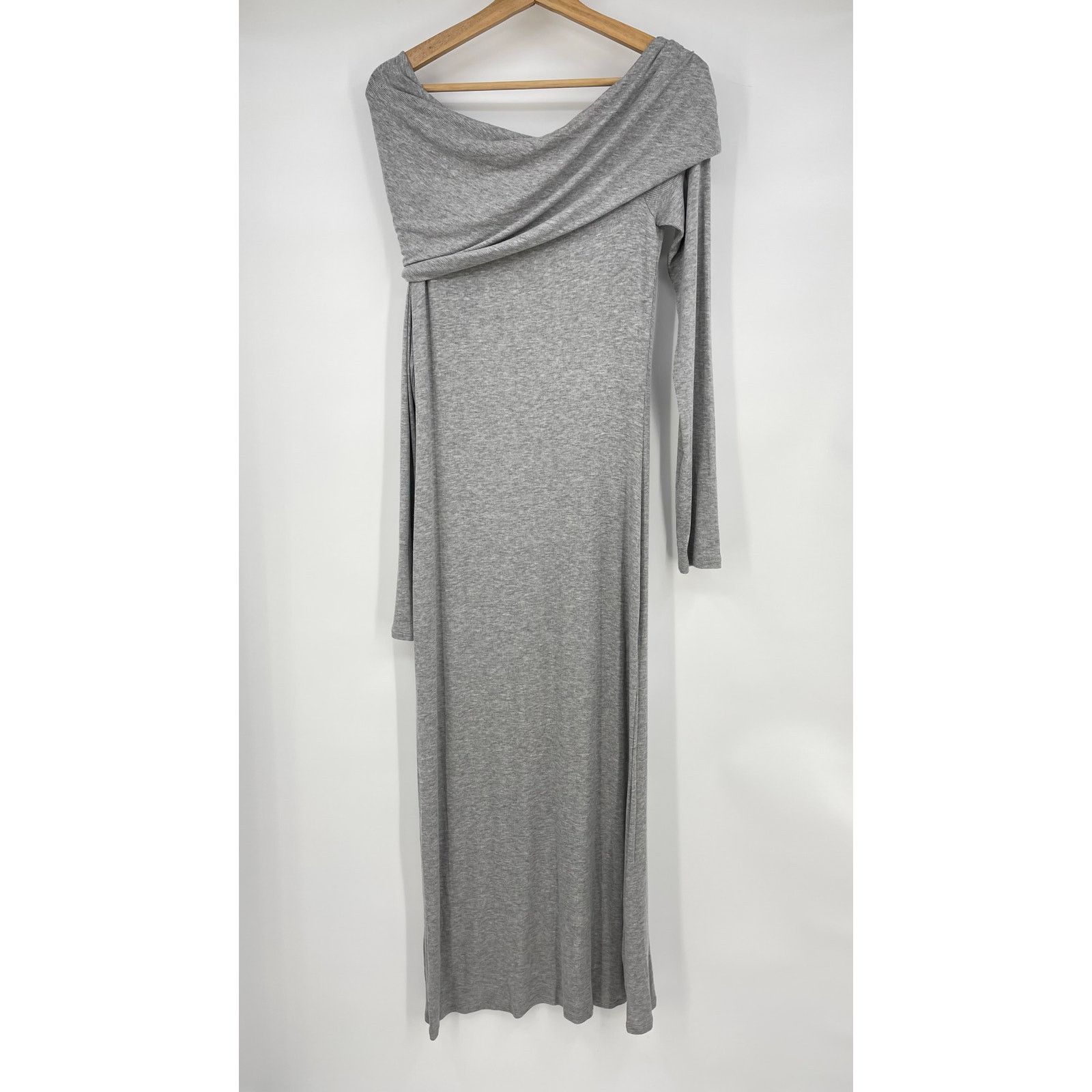 Other the line by K | NWT Maisie Dress Heather Grey Modal XL Size XL / US 12-14 / IT 48-50 - 3 Thumbnail