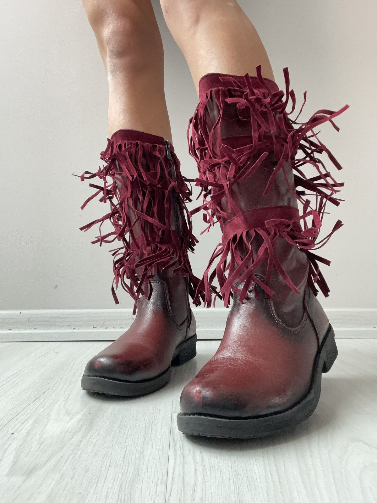 Vintage y2k leather boots Size US 6 / IT 36 - 1 Thumbnail