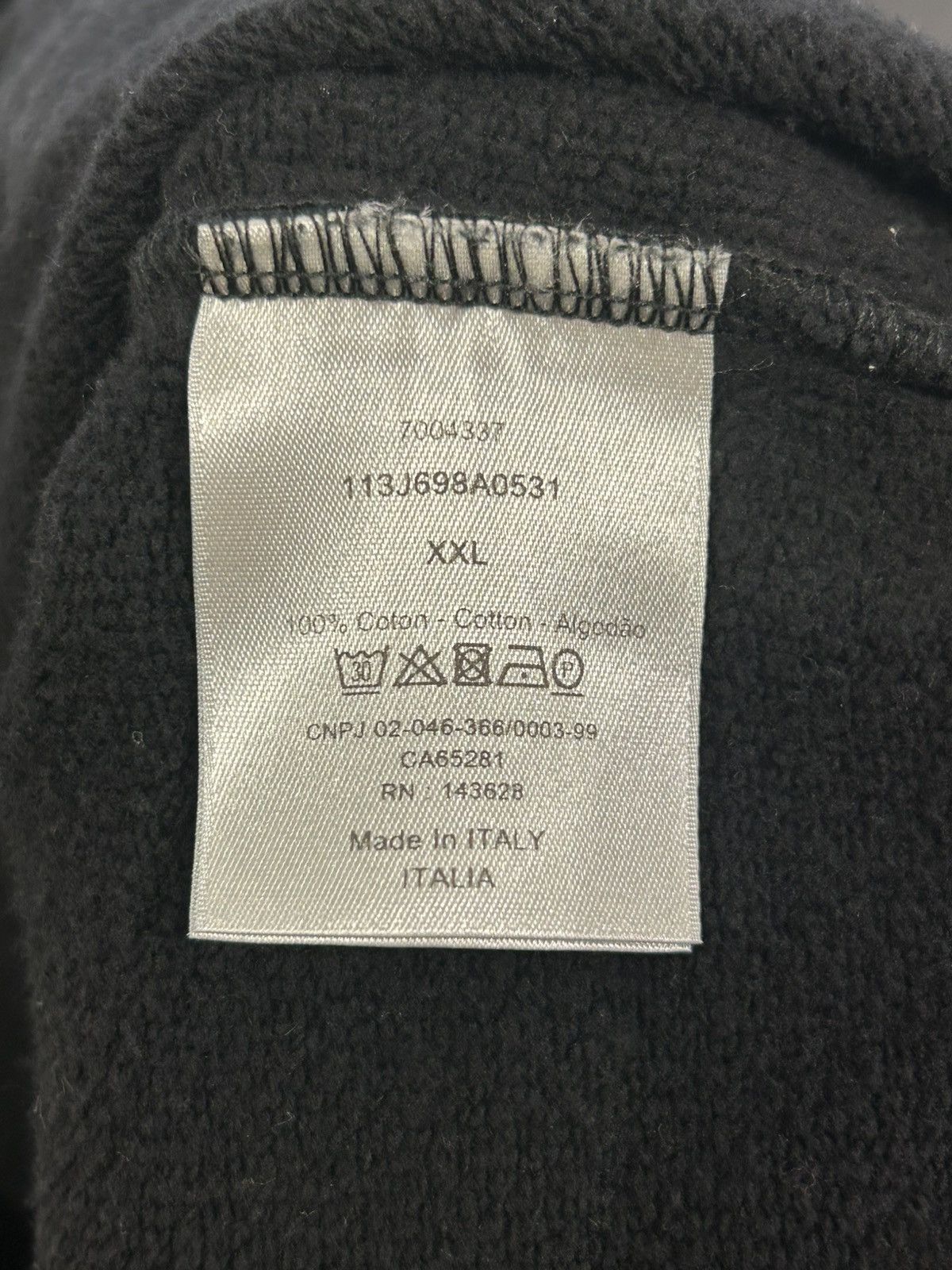 Dior Dior CD icon hoodie logo Black Size US XXL / EU 58 / 5 - 6 Thumbnail