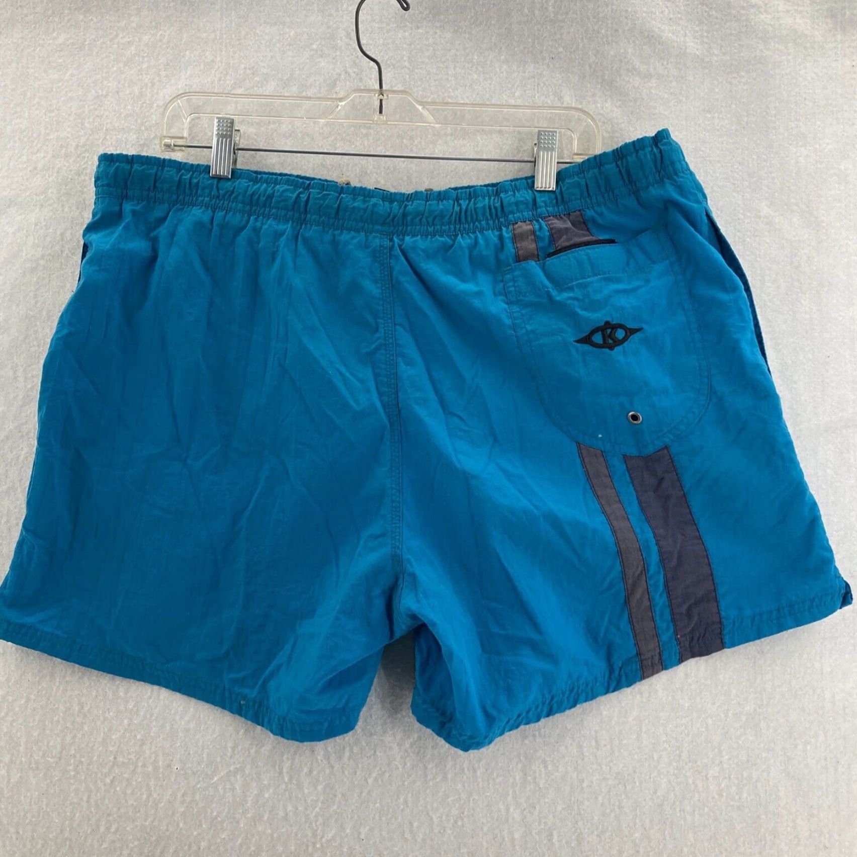 Vintage VINTAGE Killer Loop Shorts 36 Blue Plaid 90s Surf Beach Swim Mens Size US 36 / EU 52 - 2 Thumbnail