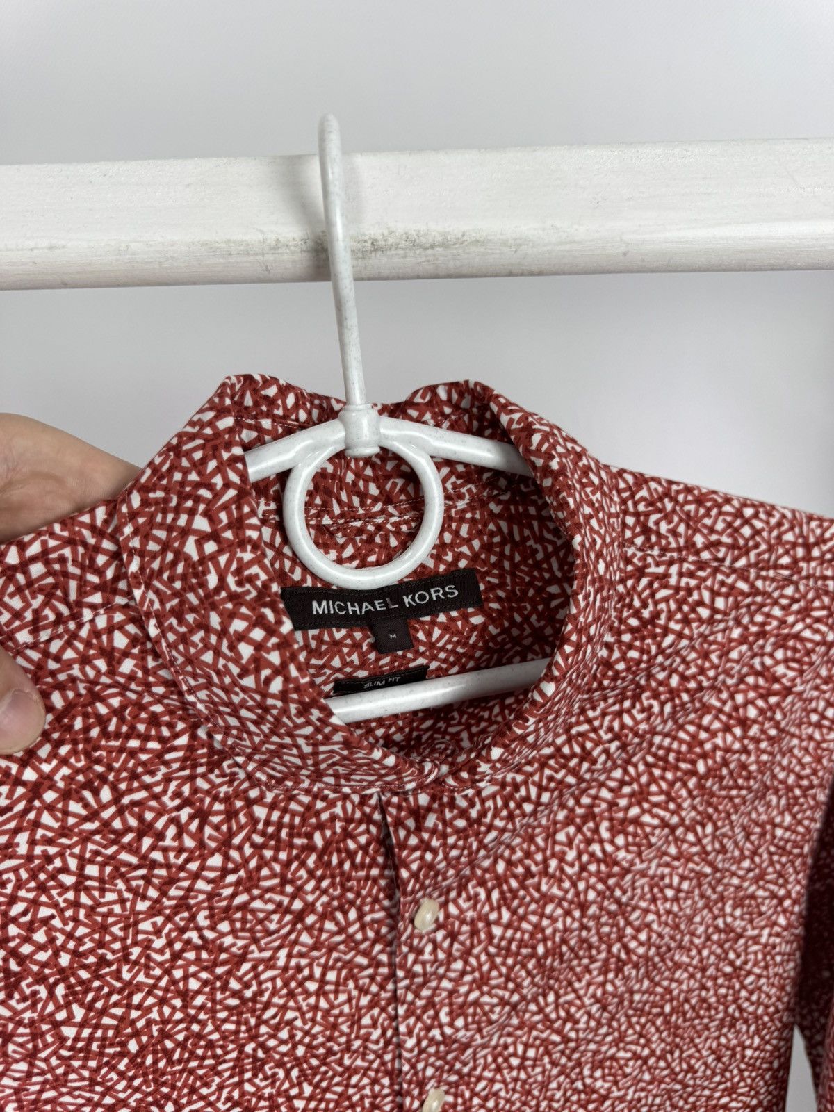 Michael Kors Michael Kors Slim Fit Shirt Size US M / EU 48-50 / 2 - 5 Thumbnail