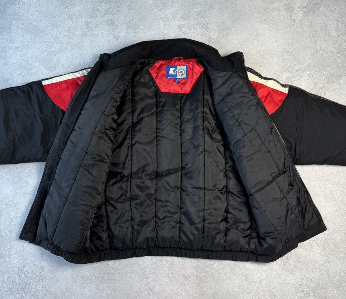 Starter Calgary Stampeders Vintage 90s Football Bomber Jacket Size US L / EU 52-54 / 3 - 13 Thumbnail