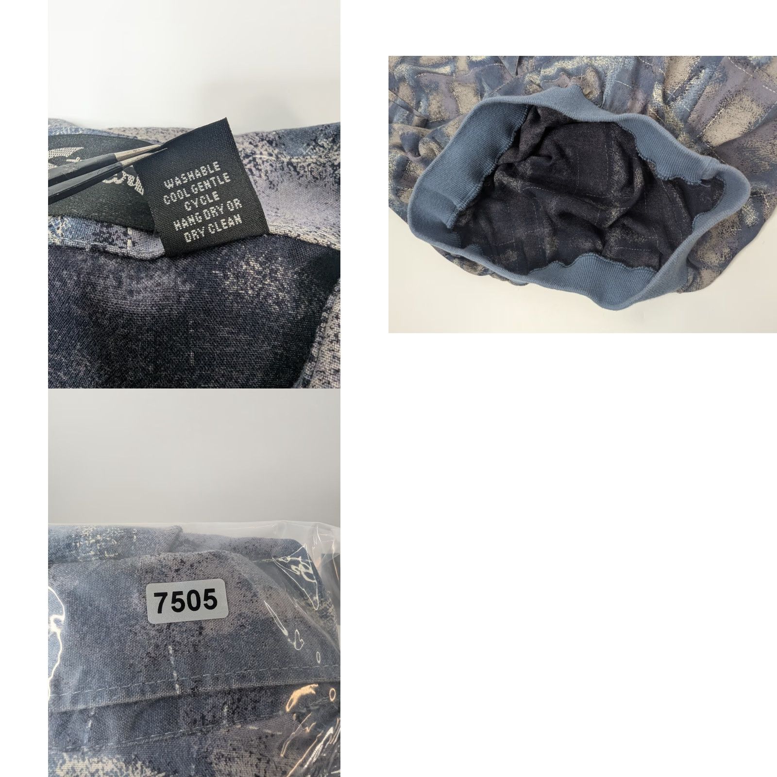 Vintage VINTAGE Alan Stuart Polo Shirt Men XL Gray Blue Rayon Short Sleeve Golf Geometric Pattern Size US XL / EU 56 / 4 - 8 Thumbnail