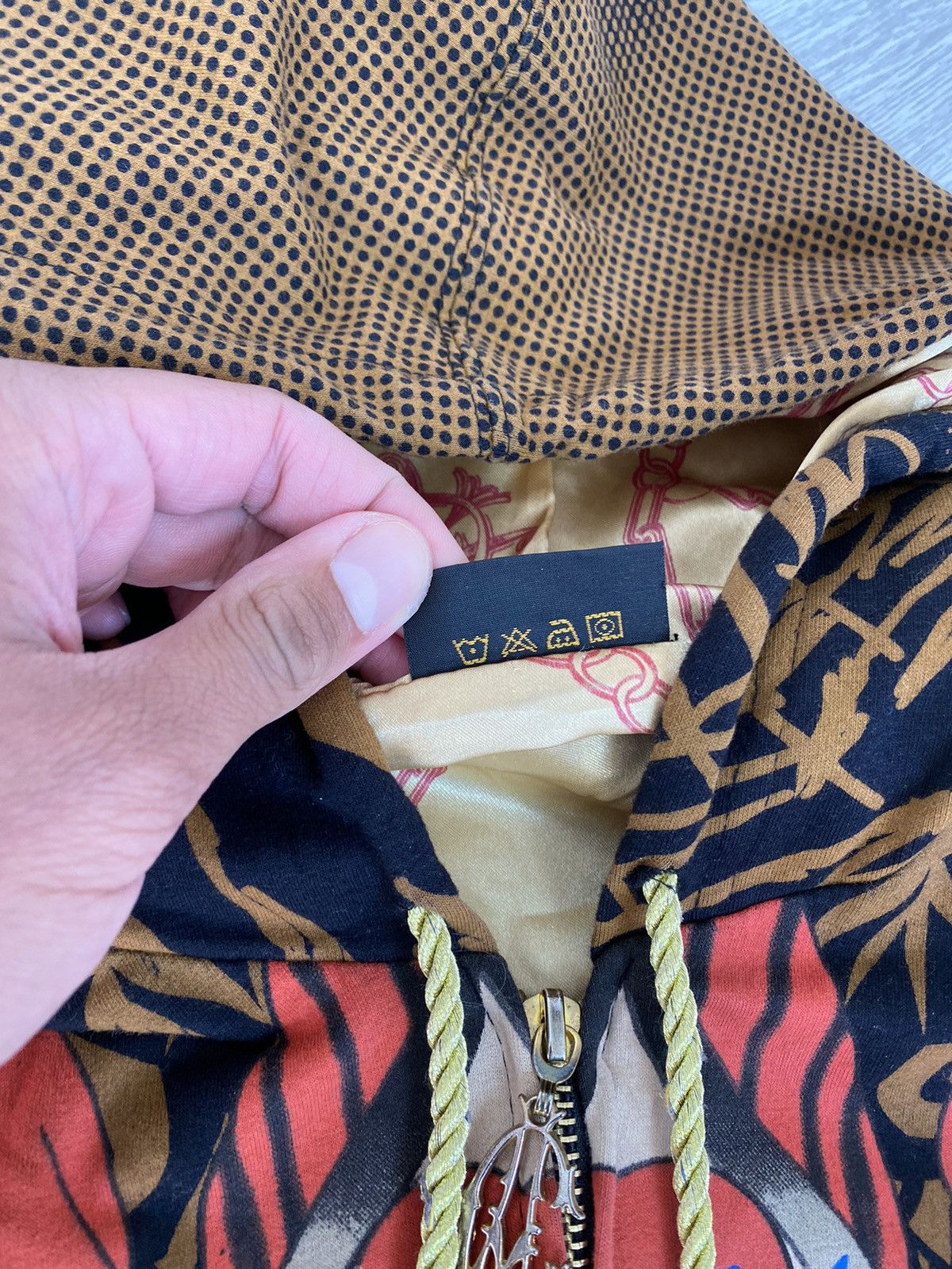 Christian Audigier × Japanese Brand Christian Audiger Y2k zip-hoodie size M Size US M / EU 48-50 / 2 - 22 Thumbnail