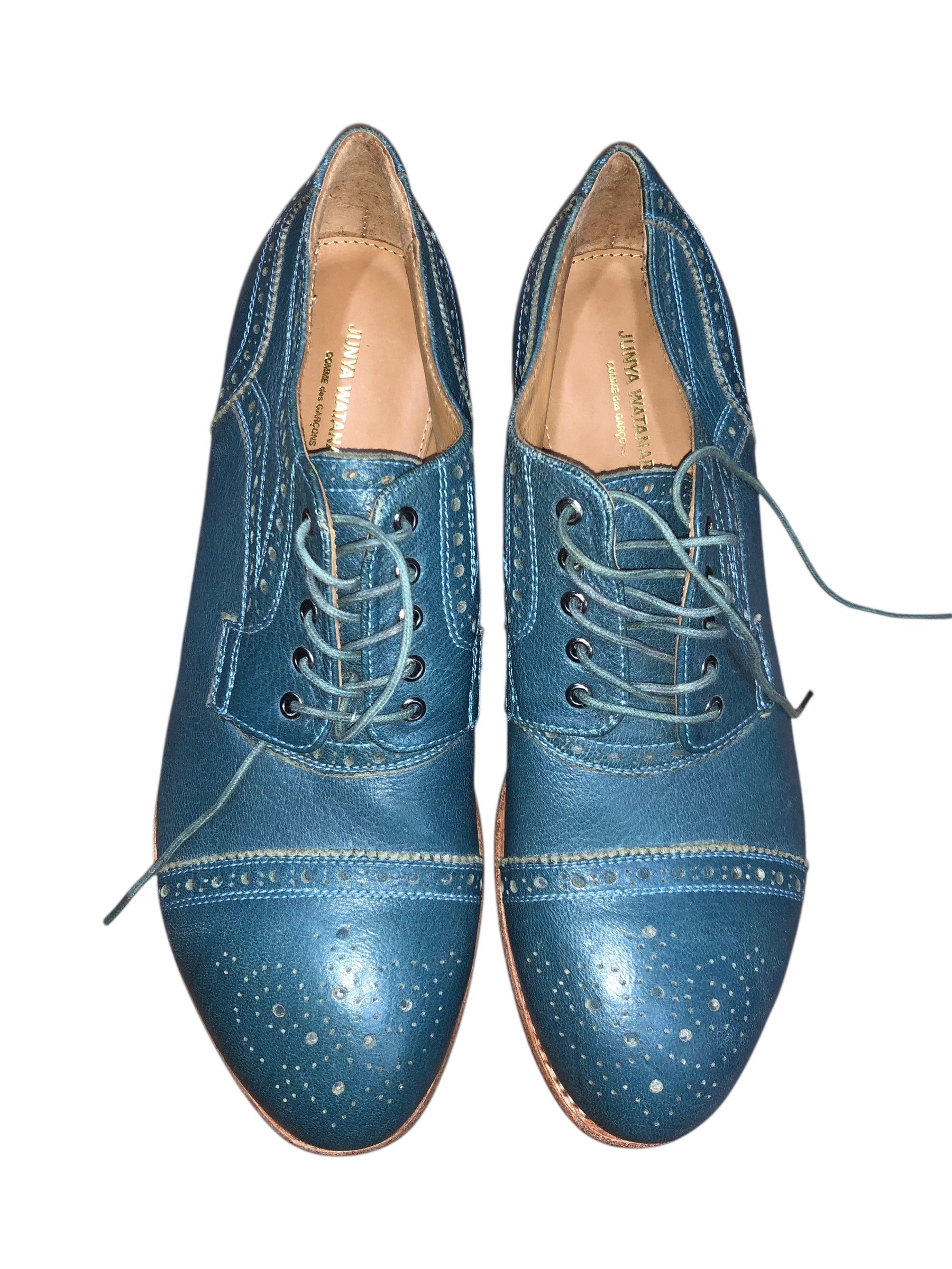 Comme des Garcons 🔥COMME des GARCONS JUNYA WATANABE Handmade Derby Shoes Size US 7 / EU 40 - 1 Thumbnail