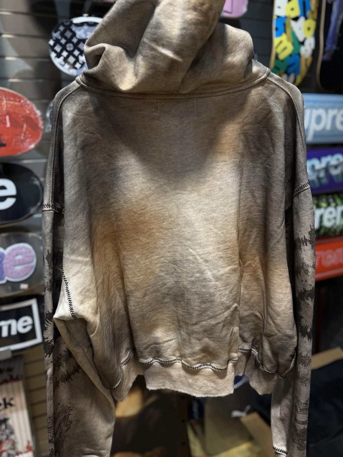 Vale XL Vale Zip Up Hoodie Authentic Valley White Messy Look Size US XL / EU 56 / 4 - 9 Thumbnail