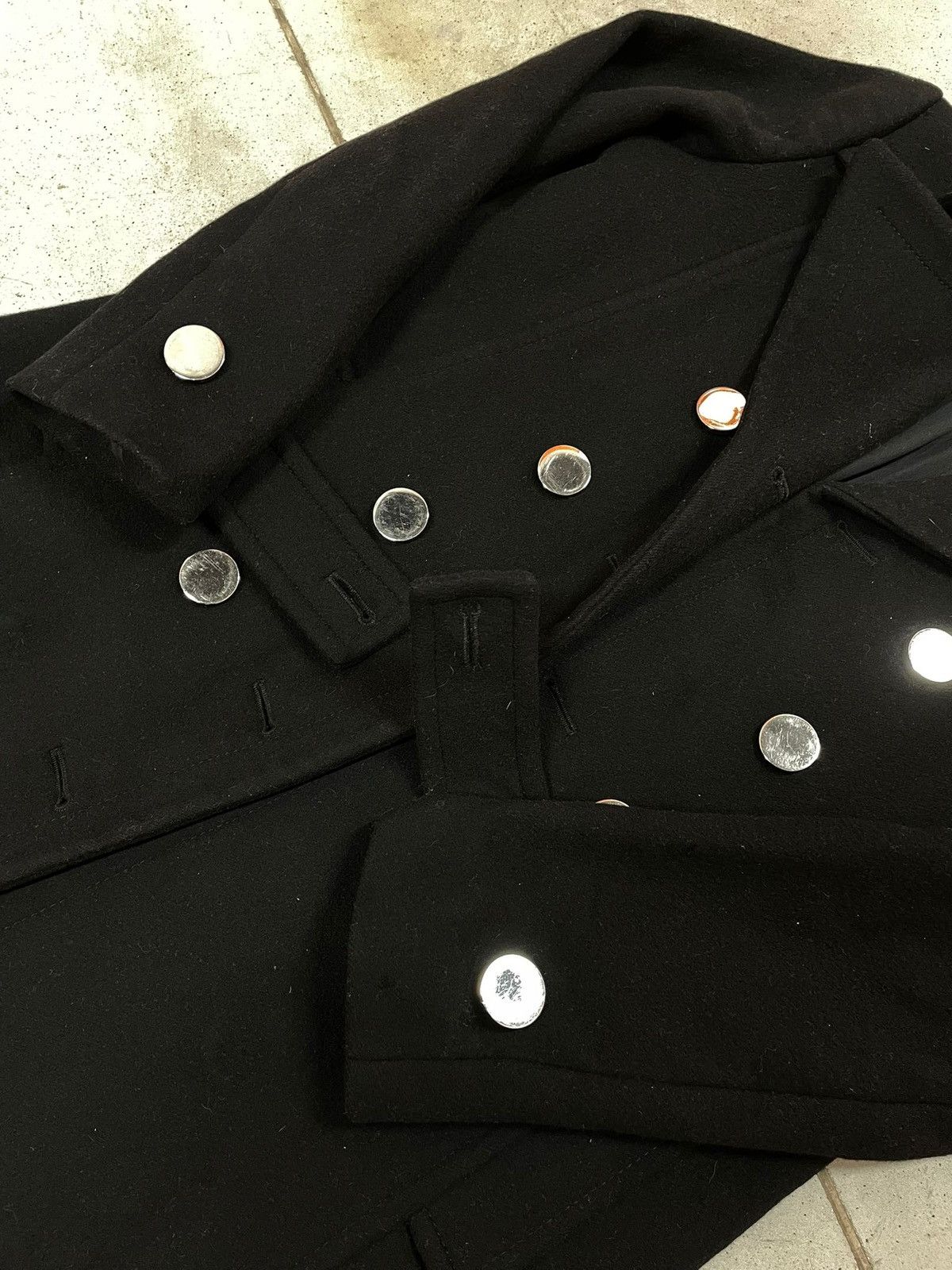 Gucci Vintage Gucci Wool Jacket Trench Coat Size S / US 4 / IT 40 - 7 Thumbnail