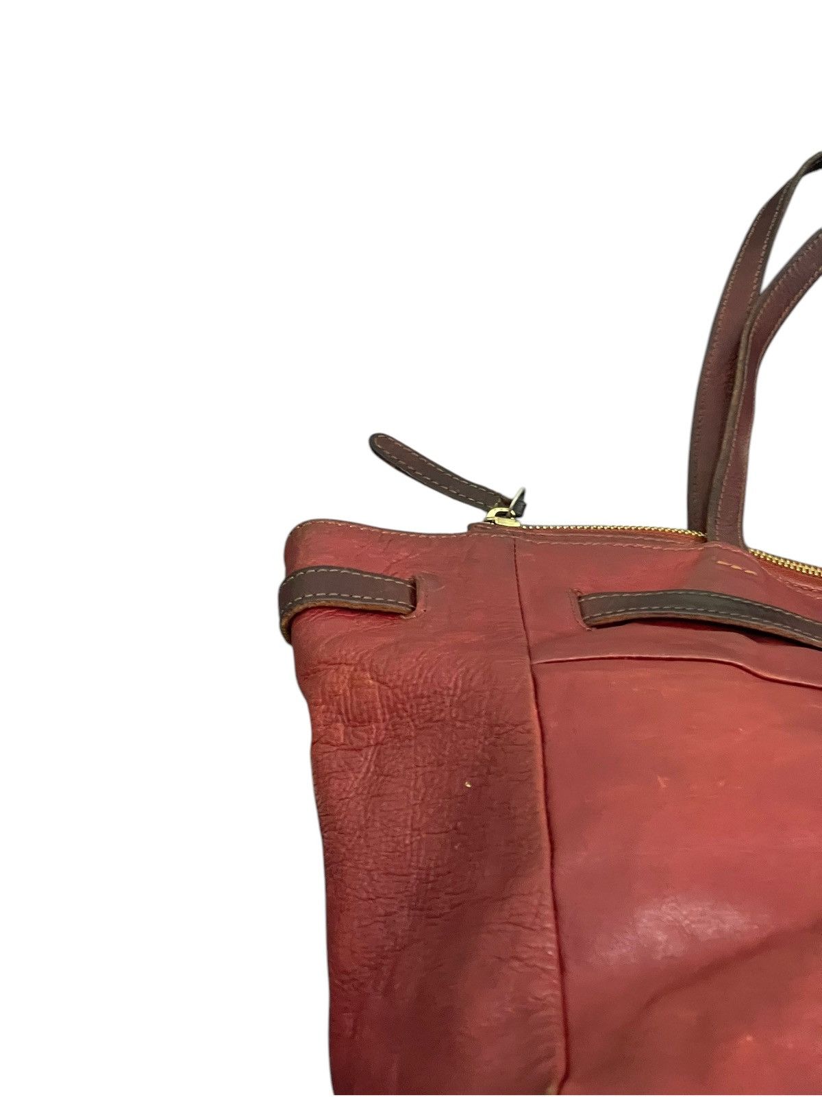 Genuine Leather Full Leather Genten Japan Tote Shoulder Bag 1🟩3 Size ONE SIZE - 12 Thumbnail