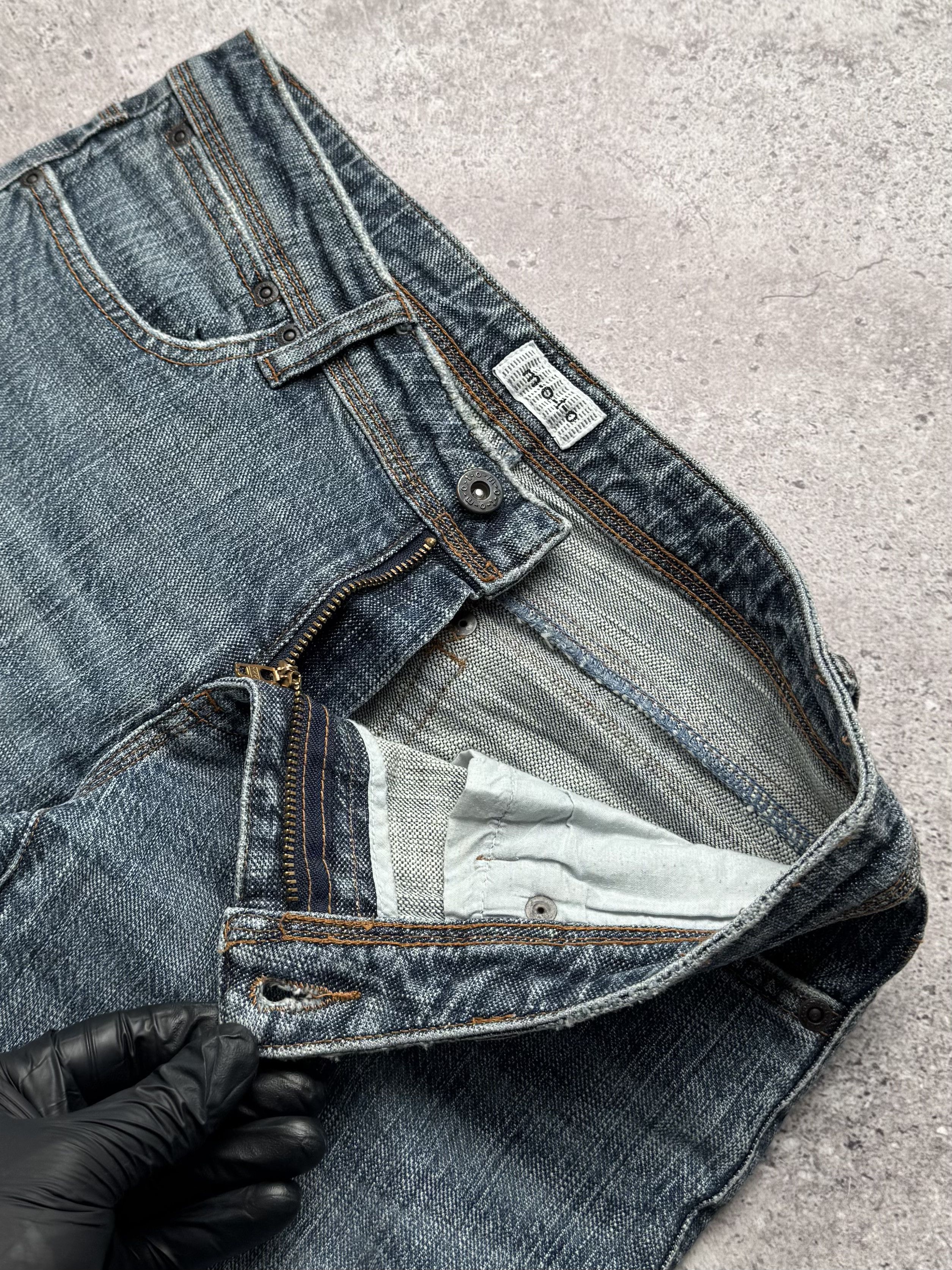 Vintage Vintage Faded Wash Low Rise Flared Denim Jeans C20 Size 27" / US 4 / IT 40 - 4 Thumbnail